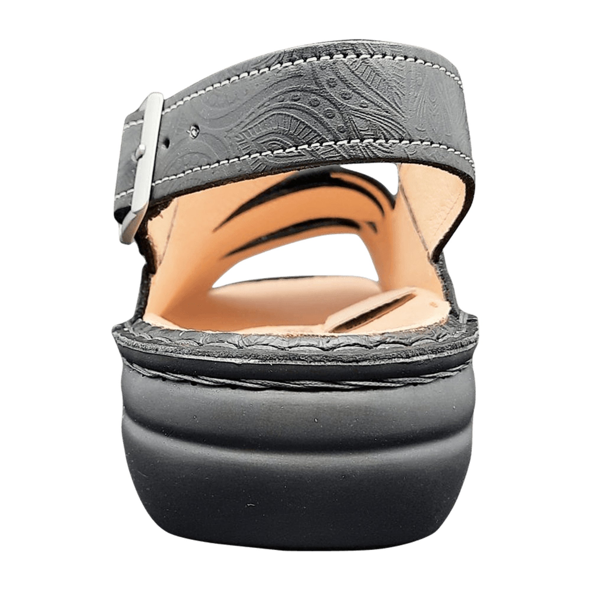 Finn Comfort Saloniki Women's Comfort Sandals, Black - Stylish & Durable
