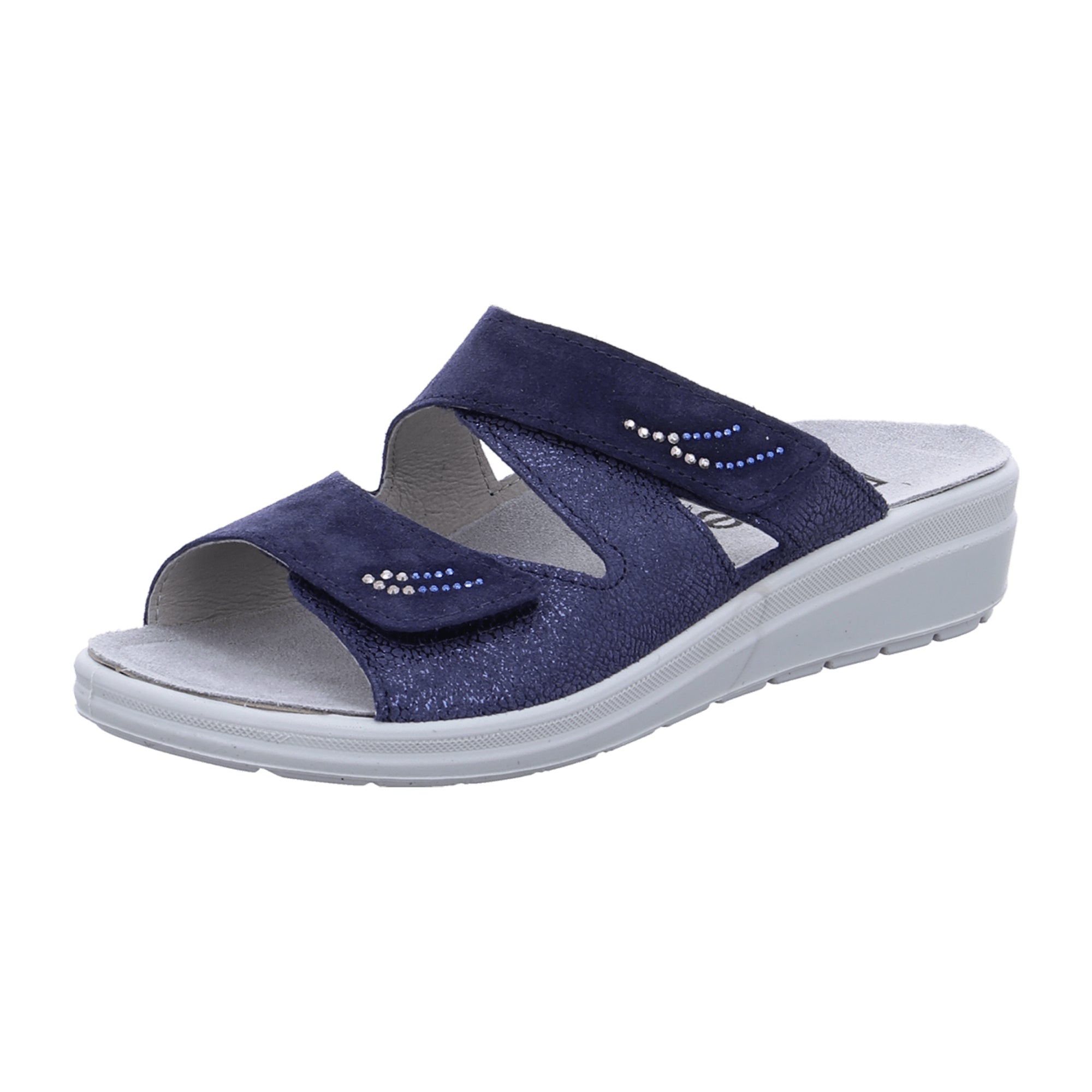 Rohde Comfortable Blue Women's Slip-On Sandals for Spring and Summer