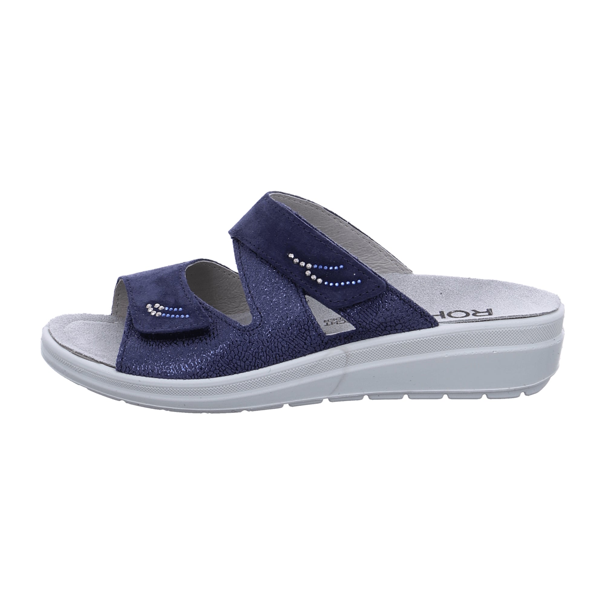 Rohde Comfortable Blue Women's Slip-On Sandals for Spring and Summer