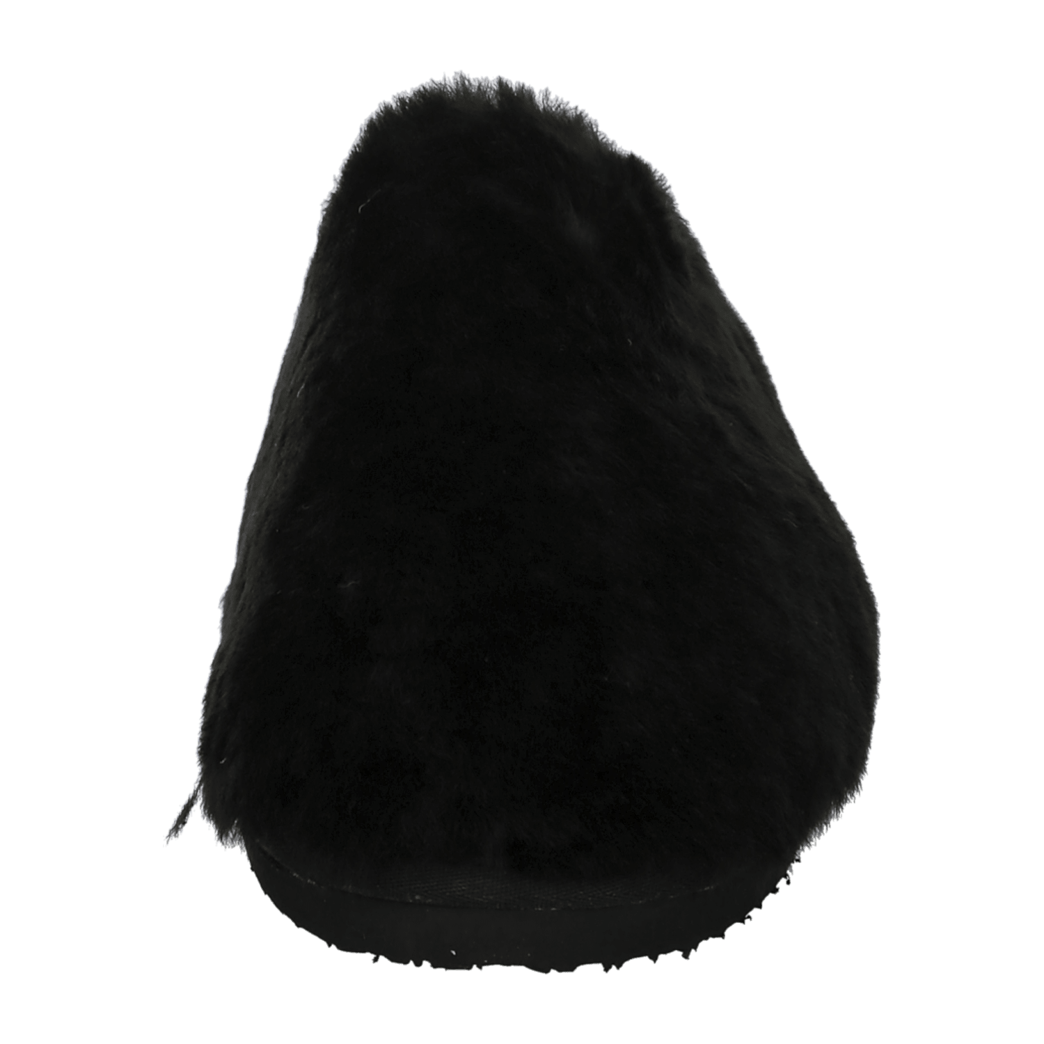 ARA Cosy Women's Slipper Lambswool Fur Black Round Toe EVA Sole