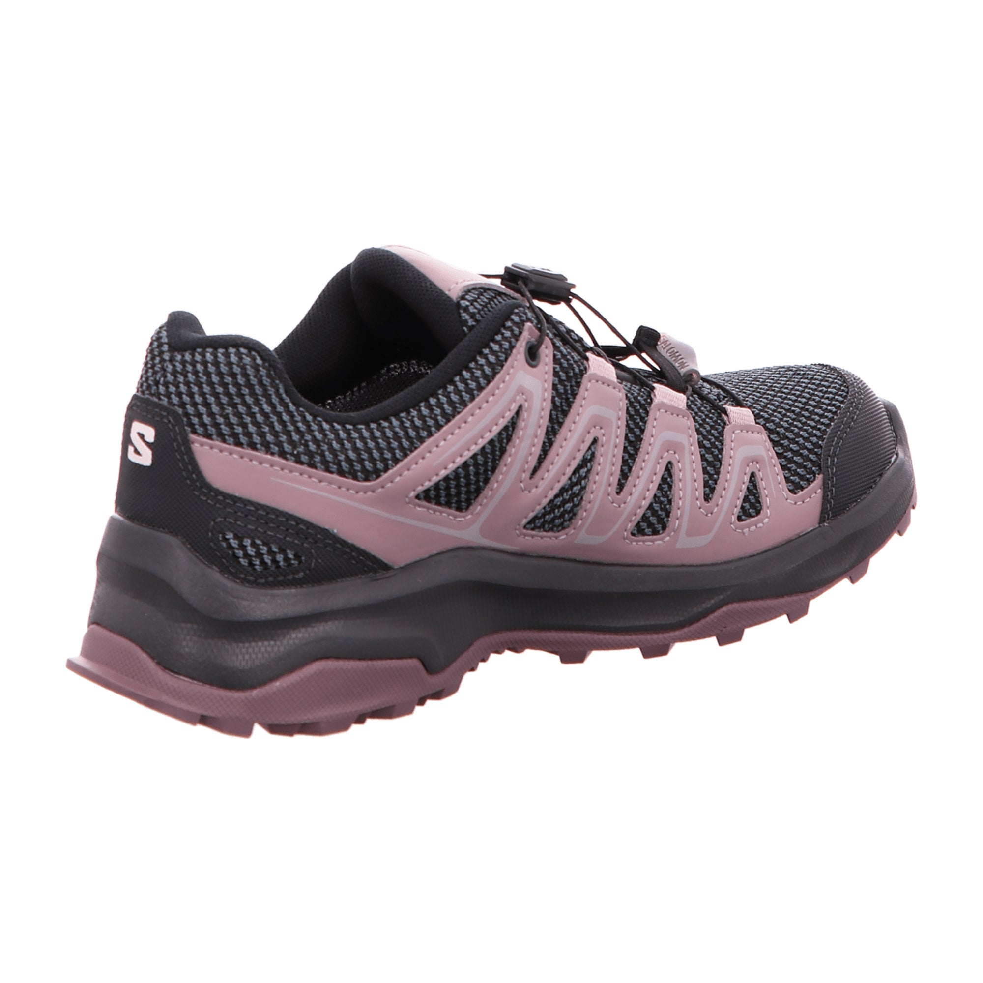 Salomon CUSTER GTX W Ebony/Moonsca for women, purple, shoes