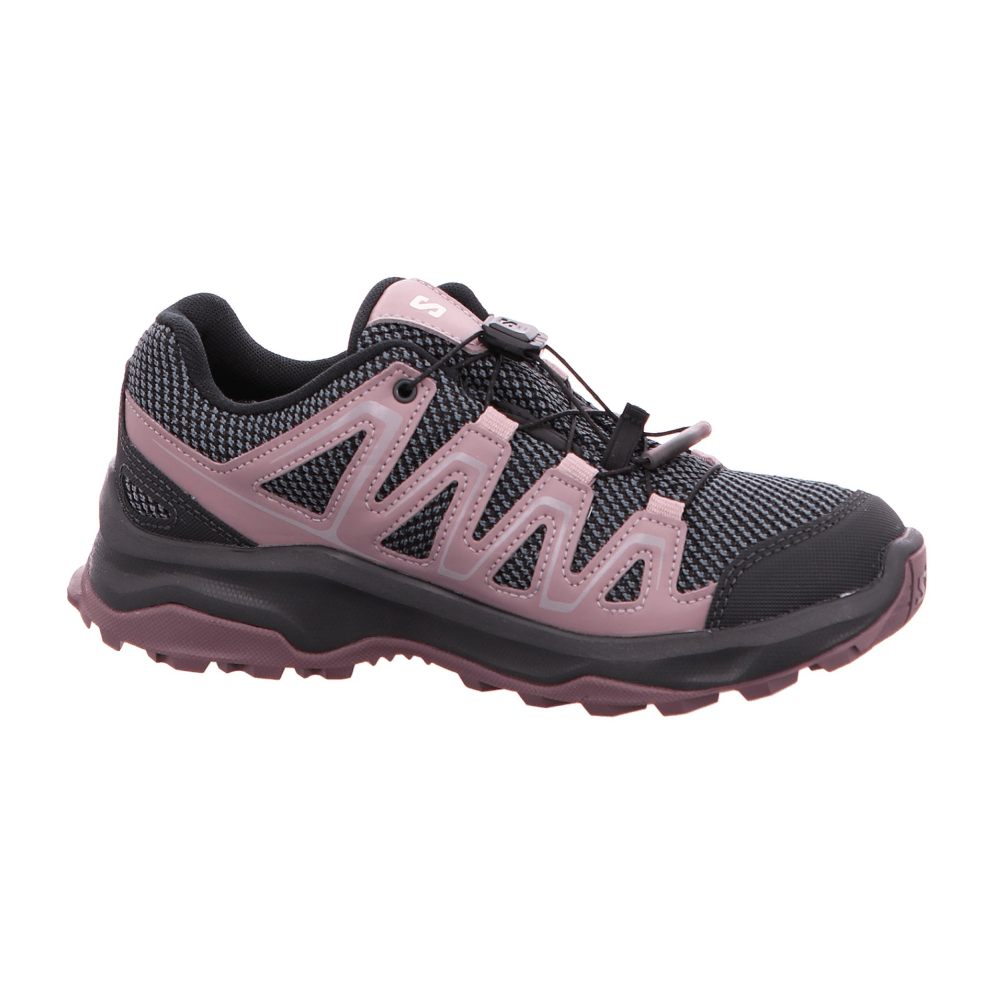 Salomon CUSTER GTX W Ebony/Moonsca for women, purple, shoes