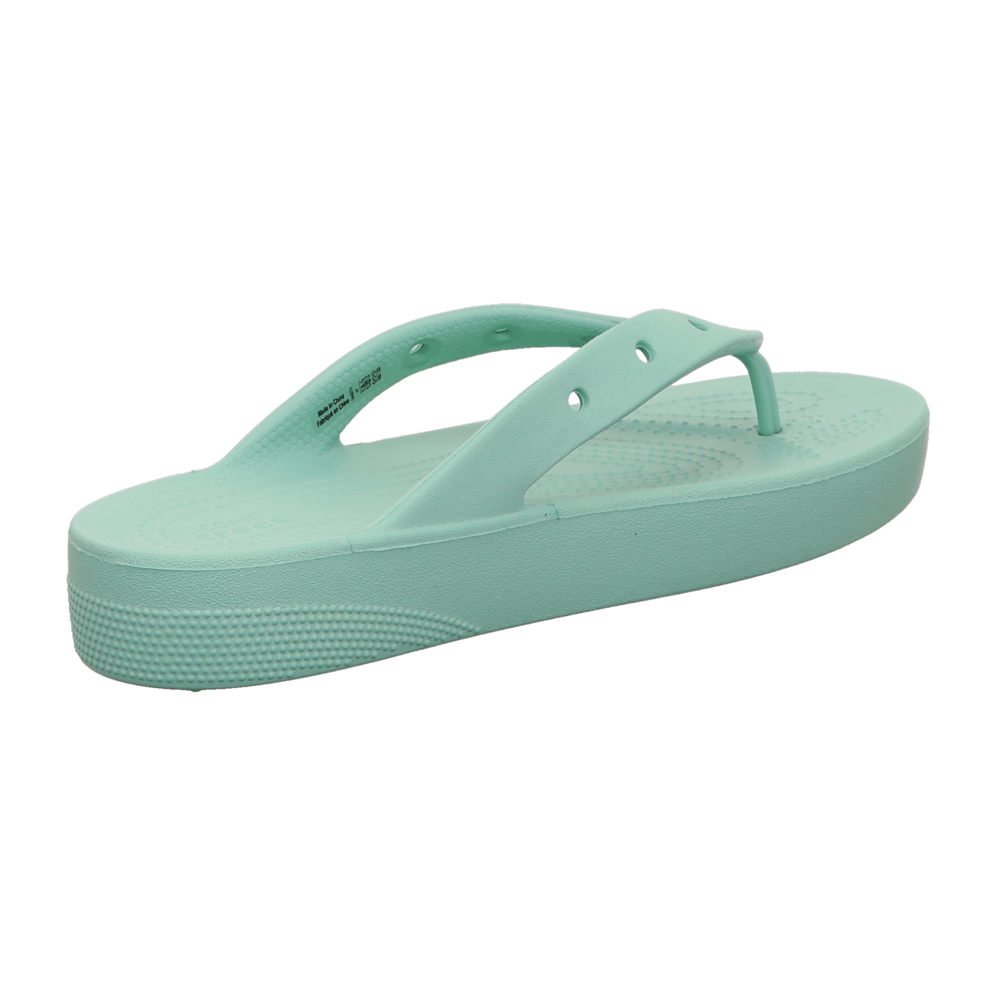 Crocs Women's Green Flip Flops - Comfortable & Stylish Beachwear