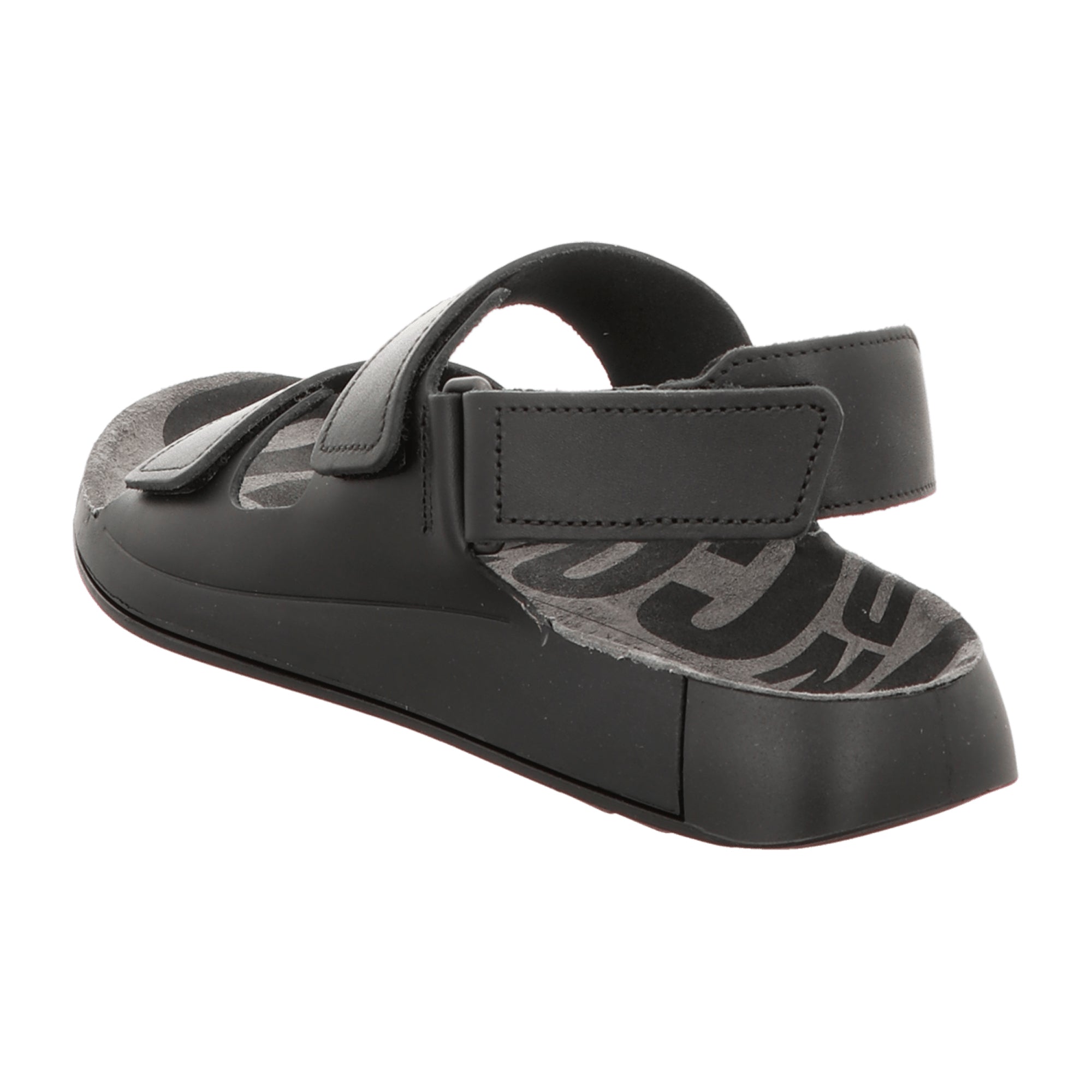 Ecco Cozmo Men's Sandal - Black Velcro Sporty & Comfortable - Style 500944