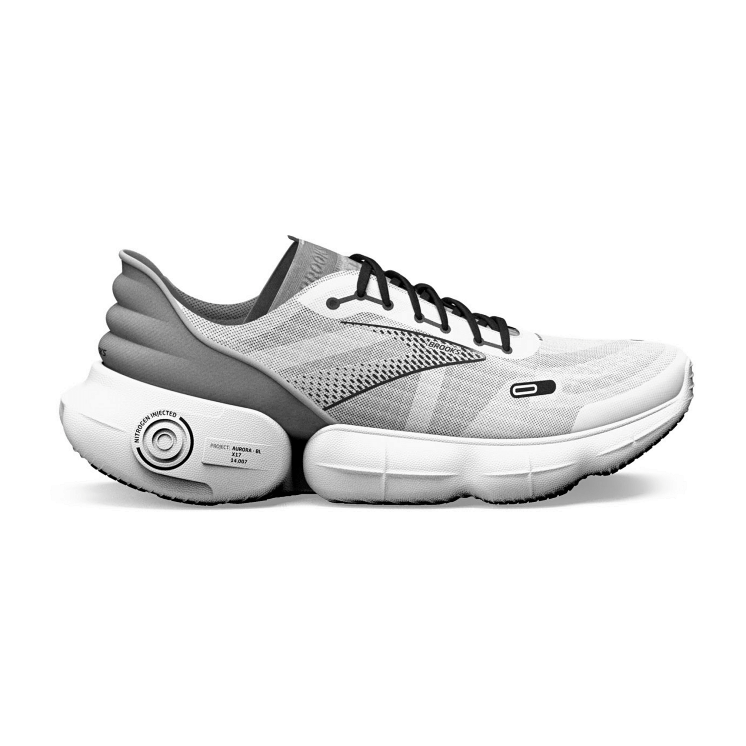 Brooks Aurora-BL Men's Sneakers White