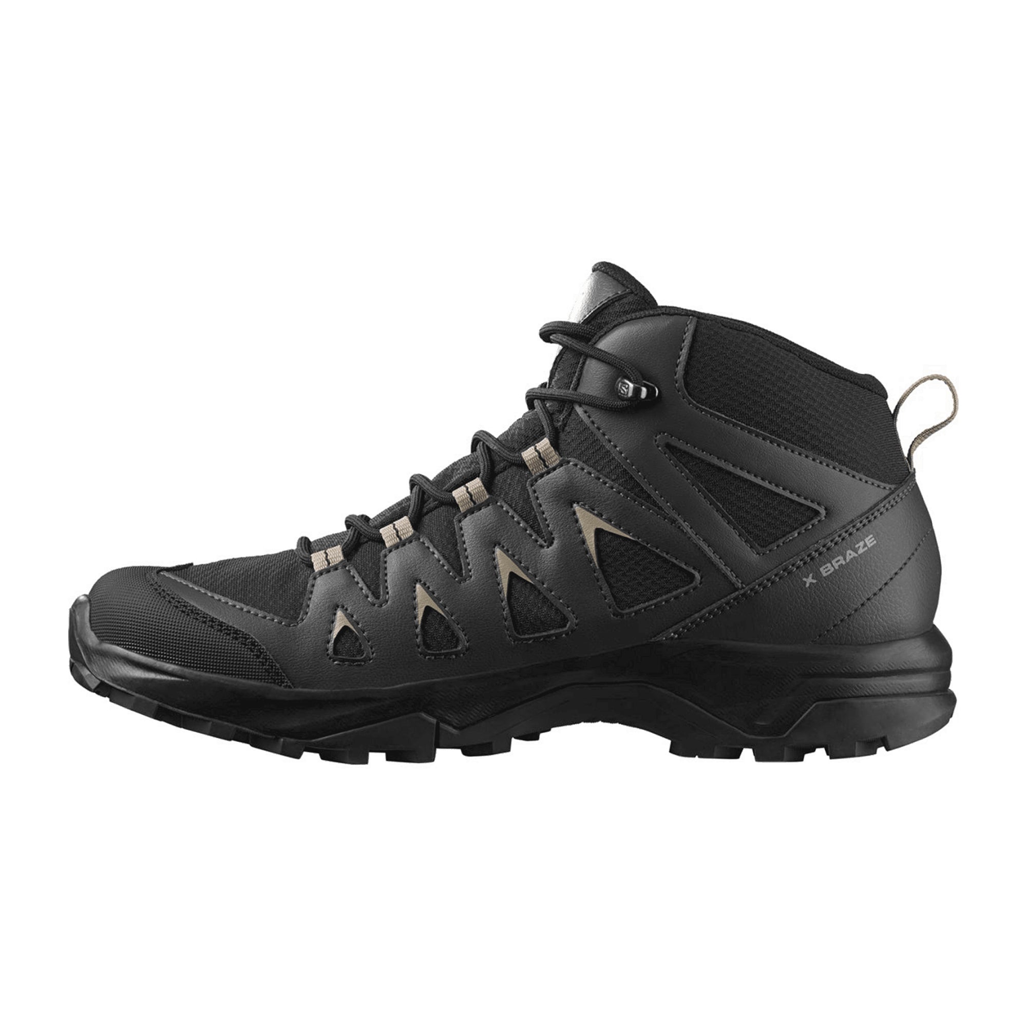 Salomon SHOES X BRAZE MID GTX® for men, black