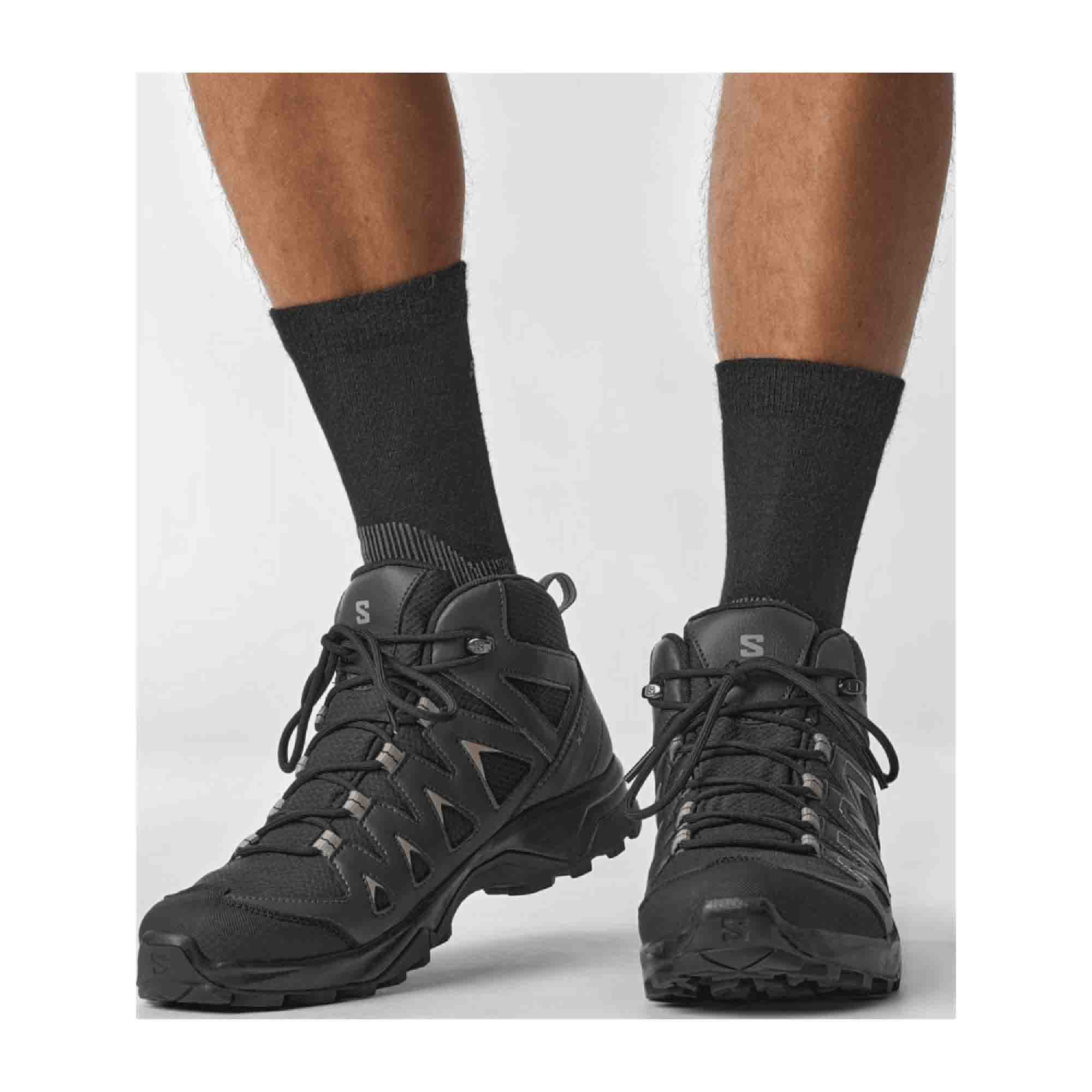 Salomon SHOES X BRAZE MID GTX® for men, black