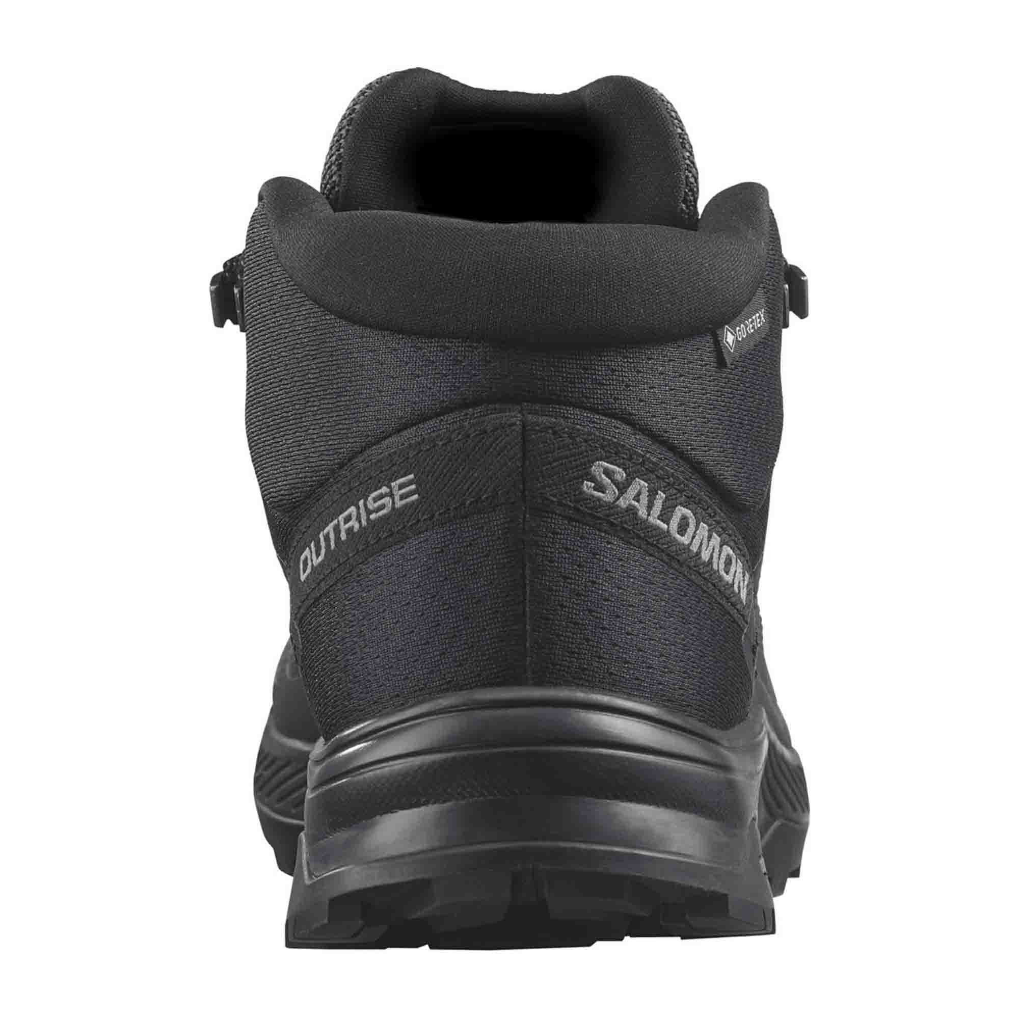 Salomon shoes OUTRISE MID GTX W Black for women, black