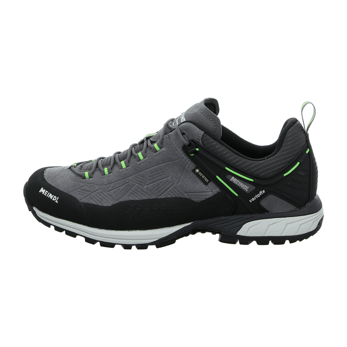 Meindl Top Trail GTX Men's Trekking Shoes Grey Lime - Waterproof Hiking Boots