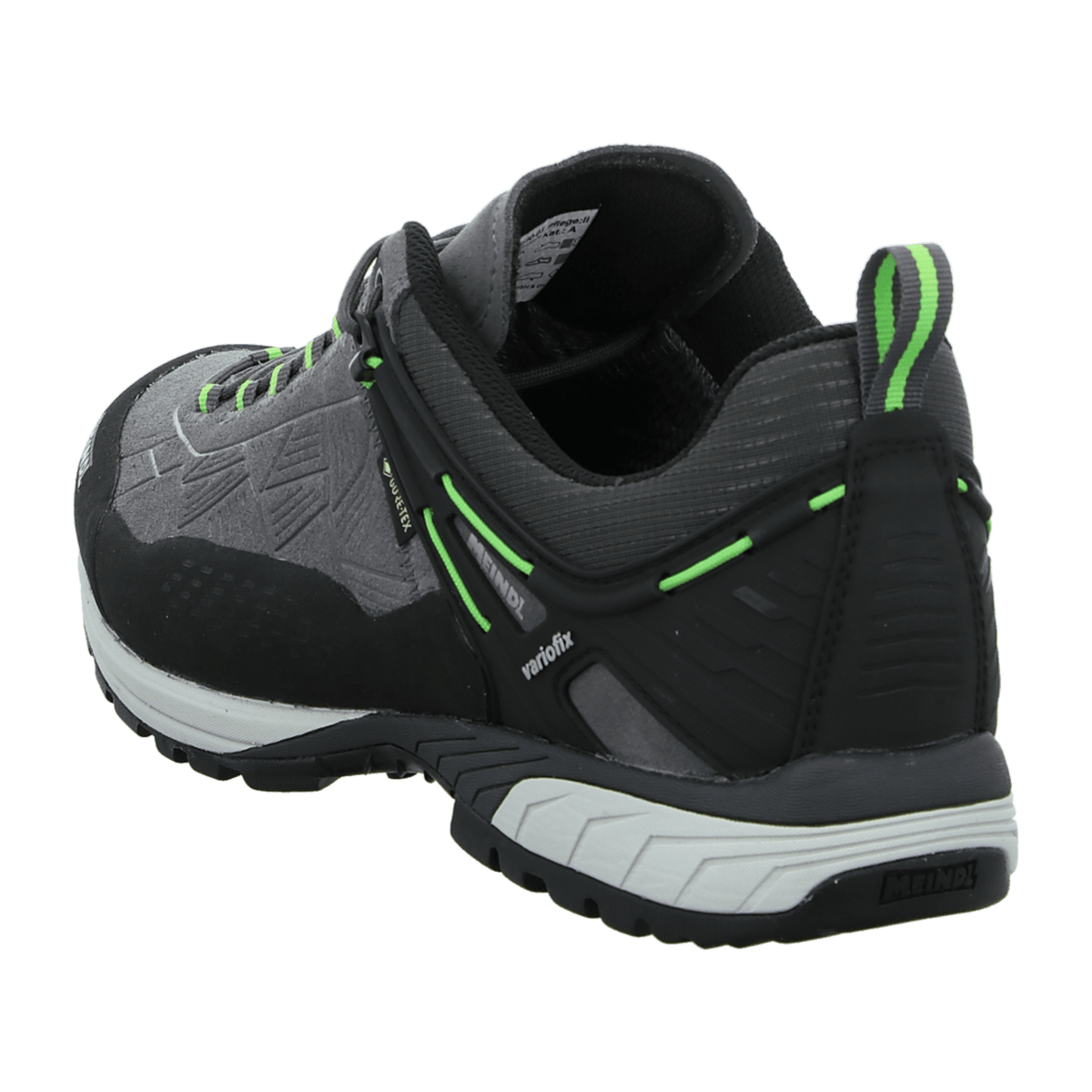 Meindl Top Trail GTX Men's Trekking Shoes Grey Lime - Waterproof Hiking Boots
