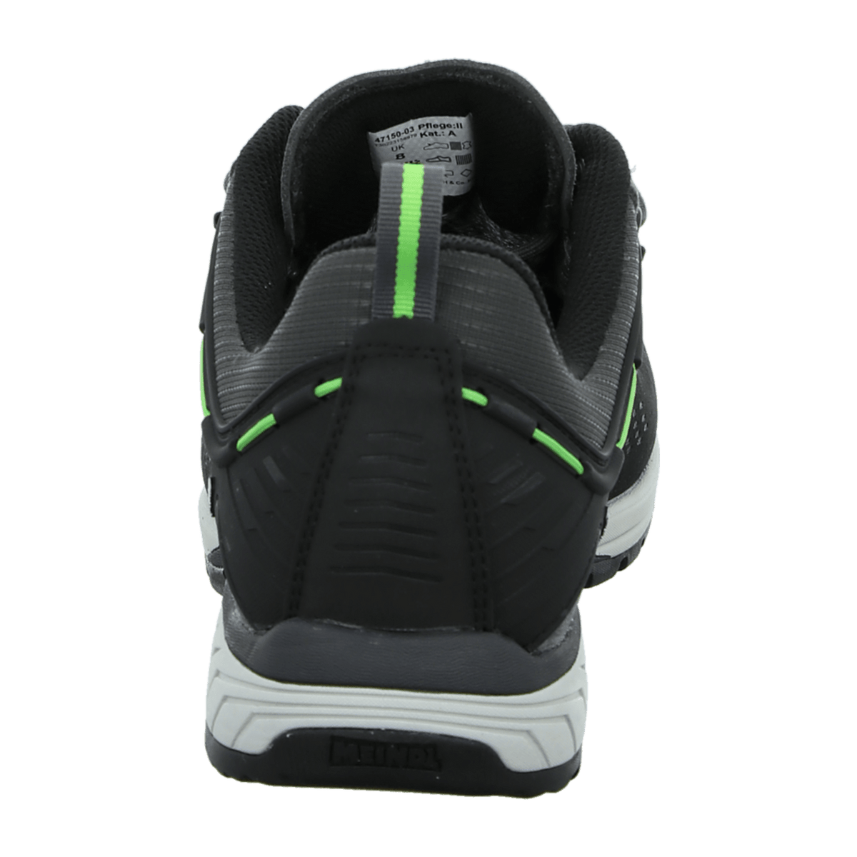 Meindl Top Trail GTX Men's Trekking Shoes Grey Lime - Waterproof Hiking Boots