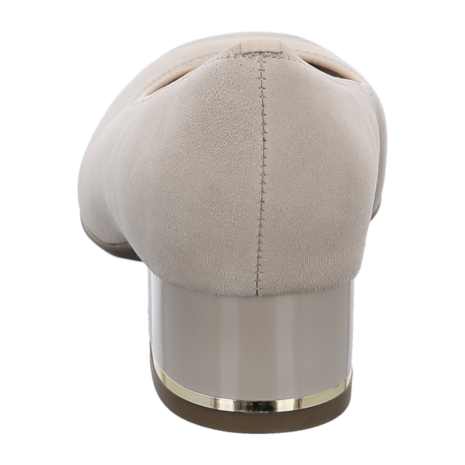 ARA CANBERRA Women's Pumps in Beige Suede with Round Toe and Leather Lining