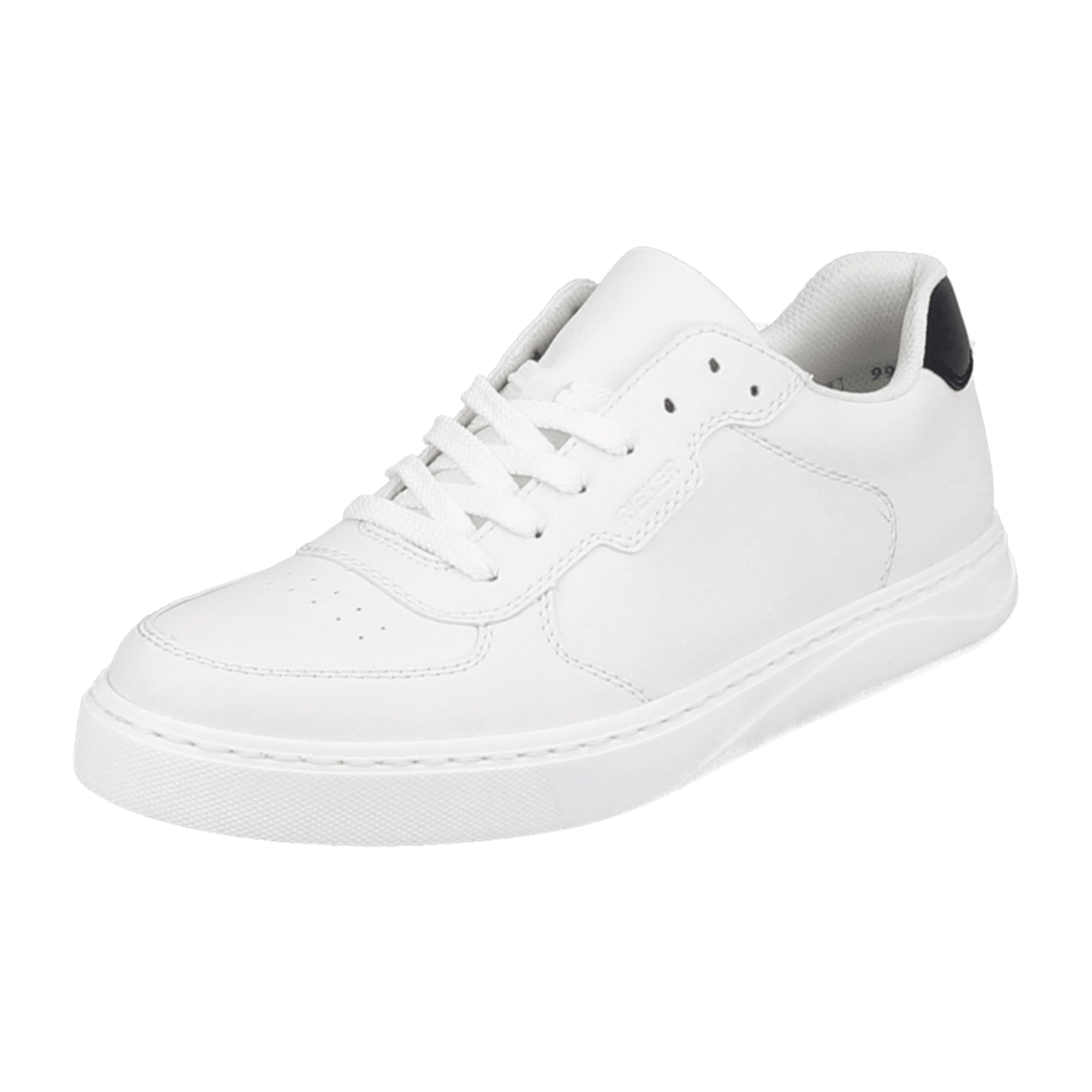 Rieker HWK Men's White Casual Shoes Synthetic Leather Textile Lining