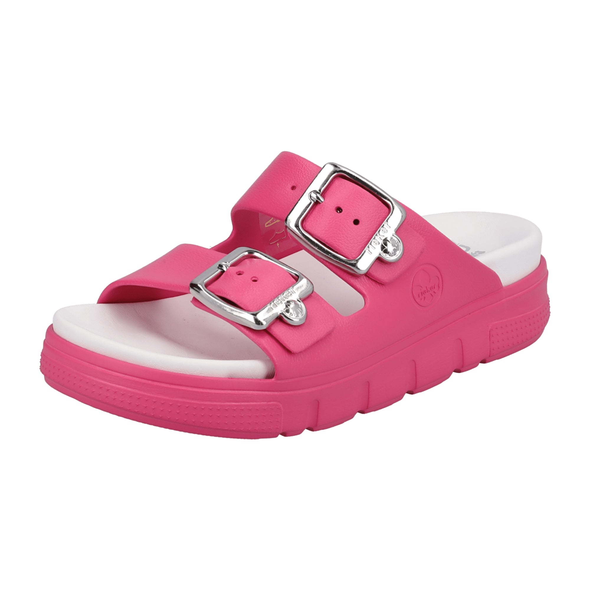 Rieker P2180 Women's Pink Shoes for Spring and Summer
