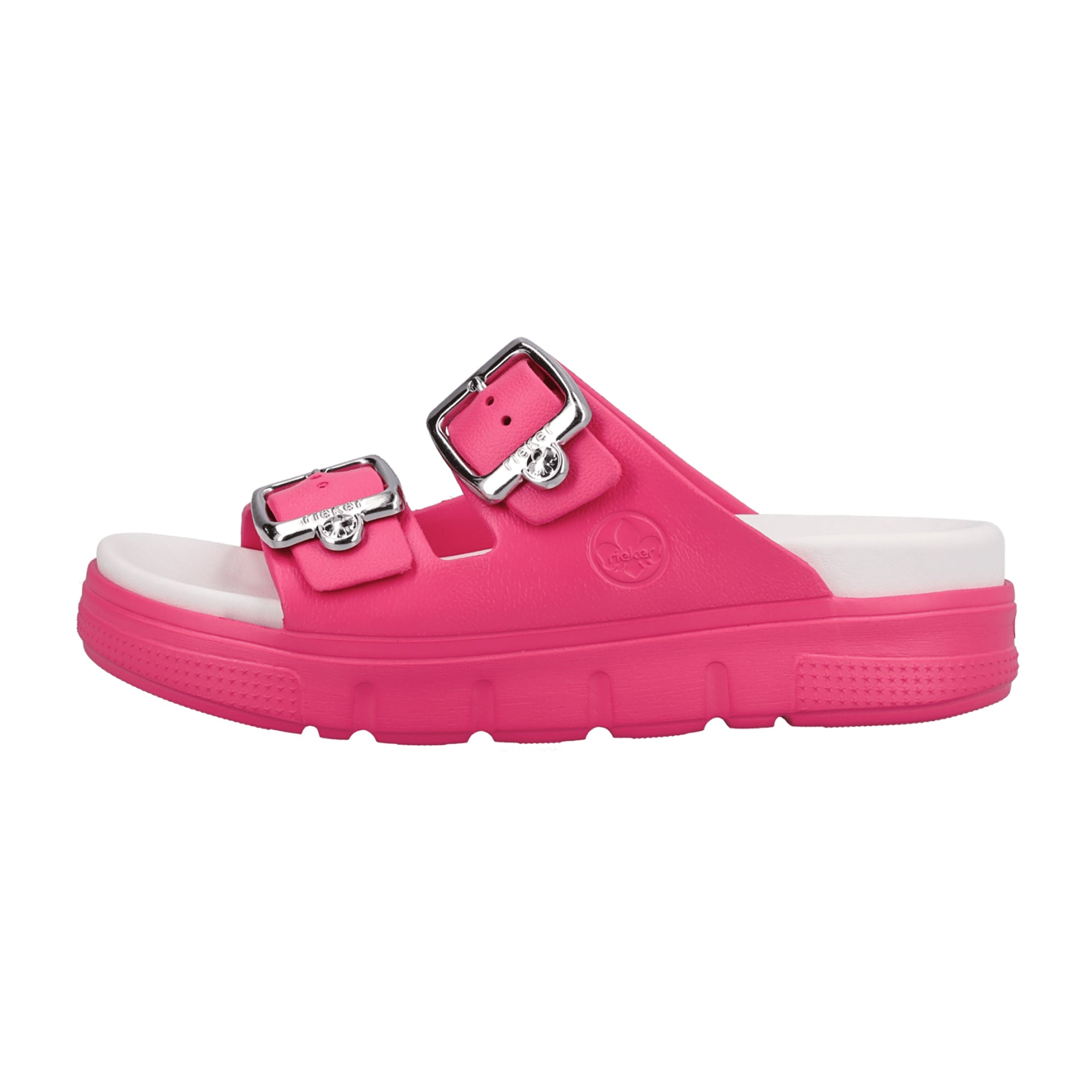 Rieker P2180 Women's Pink Shoes for Spring and Summer