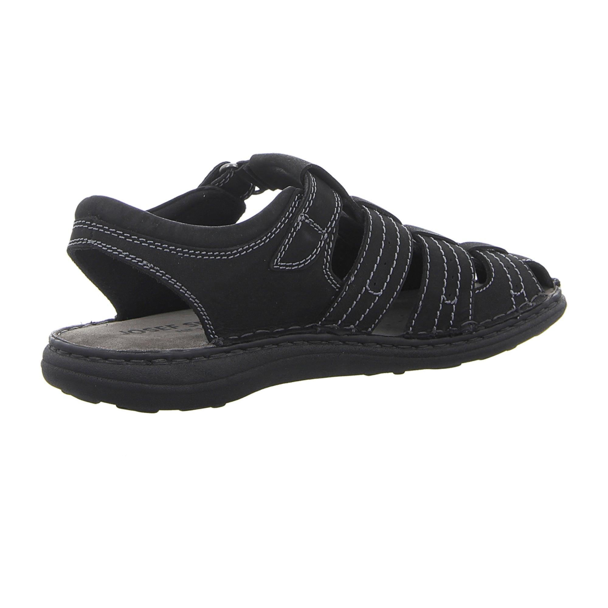 Josef Seibel Comfortable Sandals for Men in Black