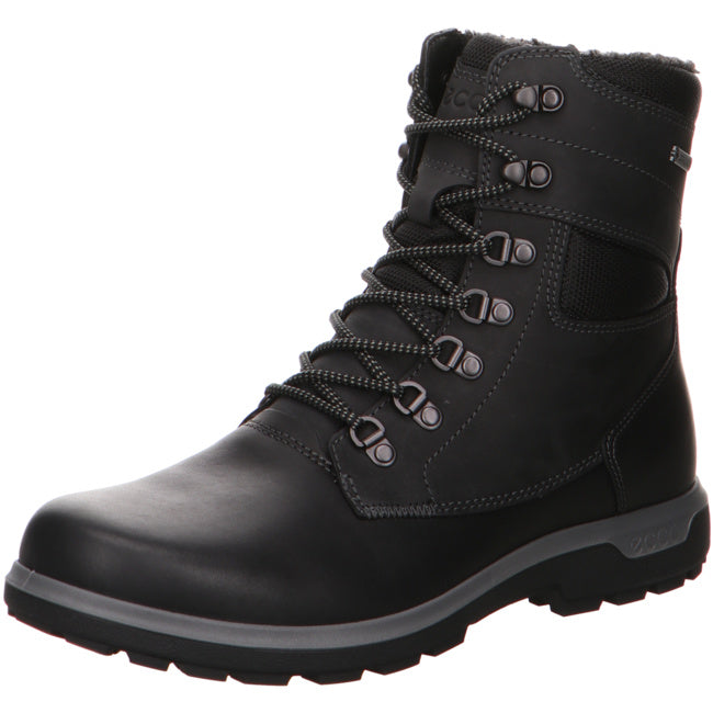 Ecco lace-up boots for men black - Bartel-Shop