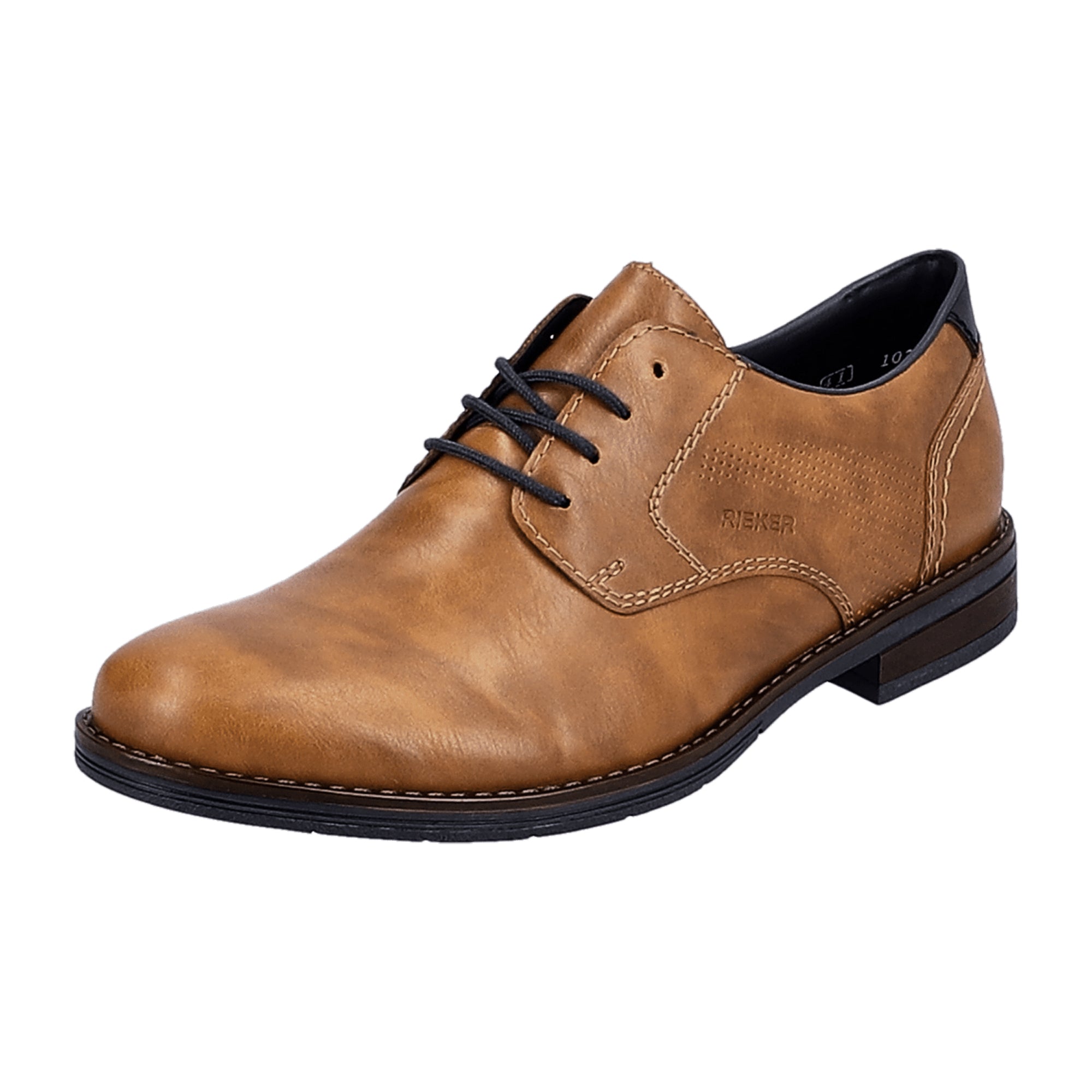 Rieker HWK Men's Brown Lace-Up Casual Shoes with Removable Insole