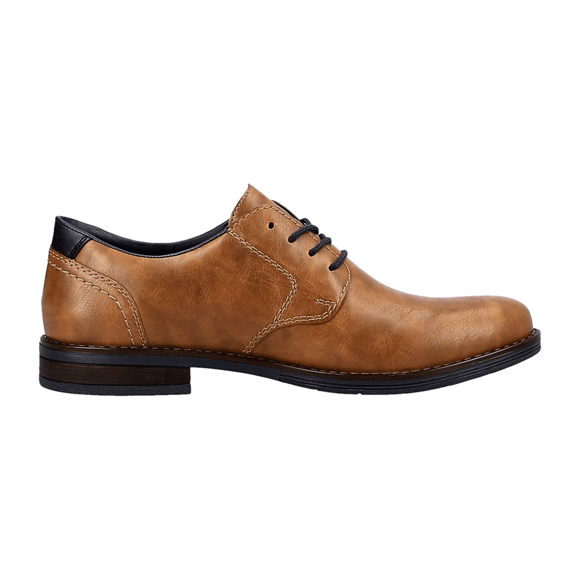 Rieker HWK Men's Brown Lace-Up Casual Shoes with Removable Insole