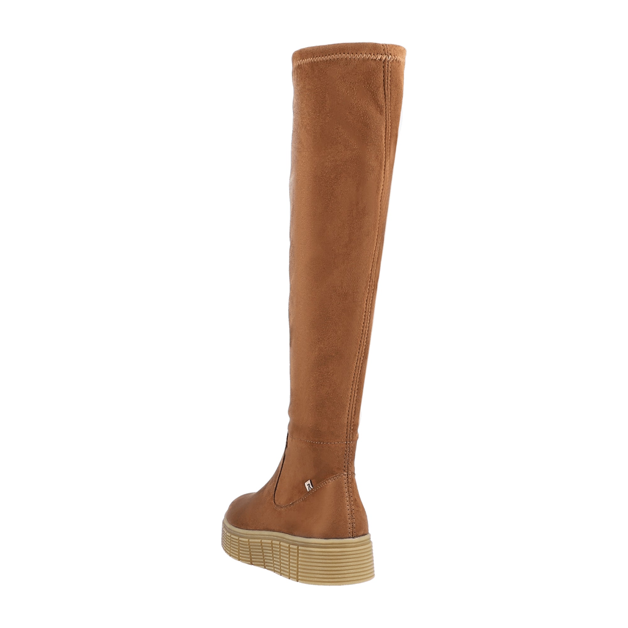 Rieker Brown Women's Ankle Boots with Zip and Removable Insole