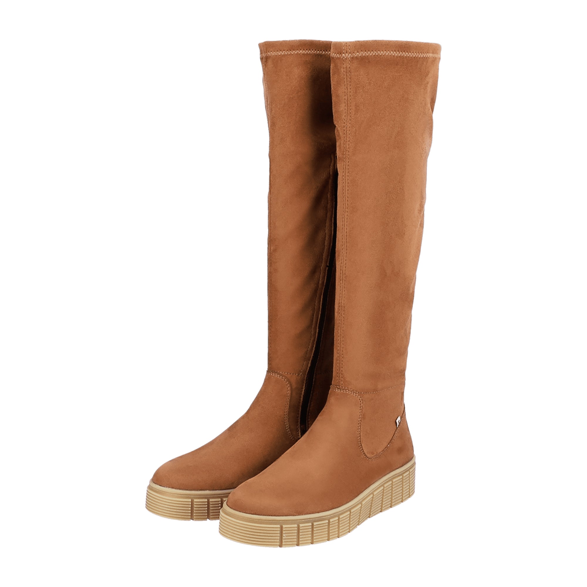 Rieker Brown Women's Ankle Boots with Zip and Removable Insole