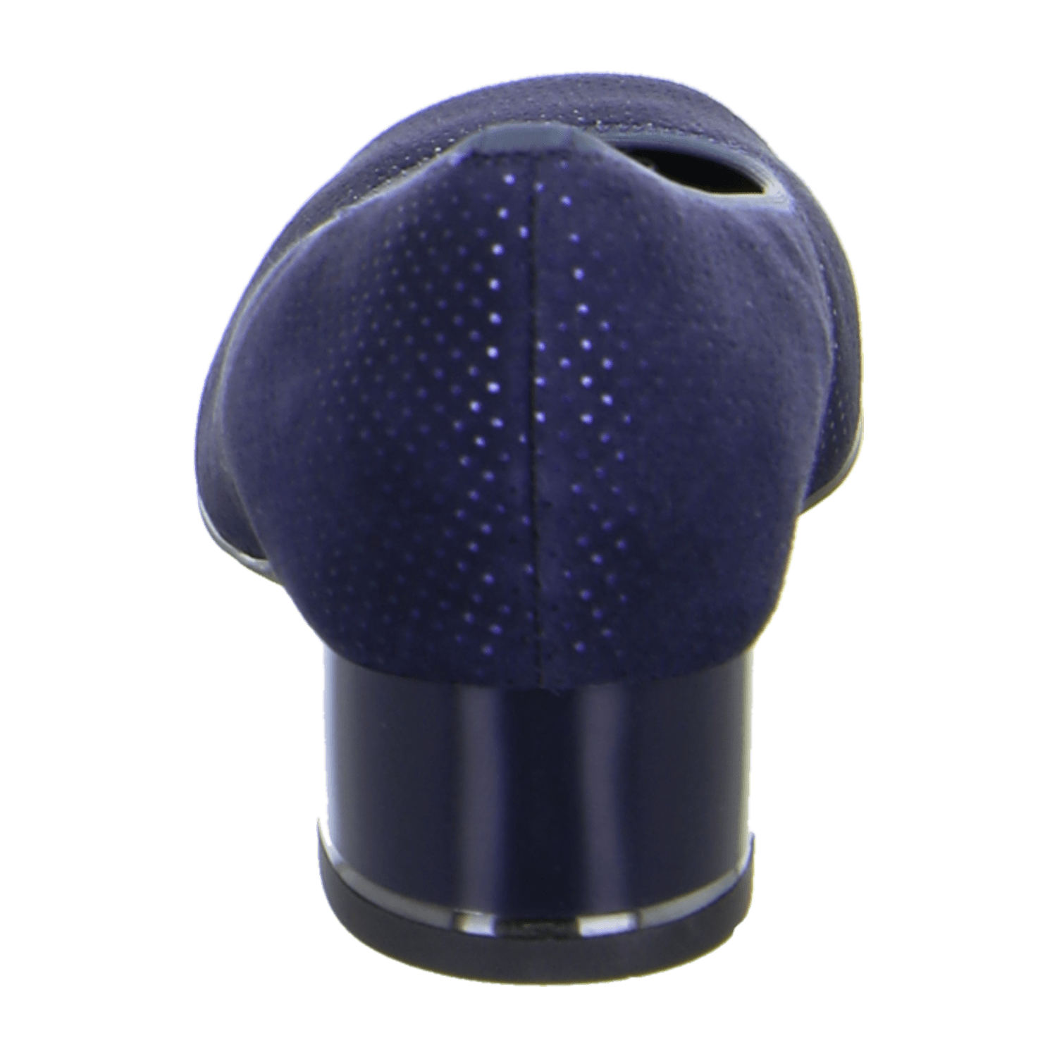 ARA GRAZ Women's Blue Suede Pumps with Round Toe and Leather Lining