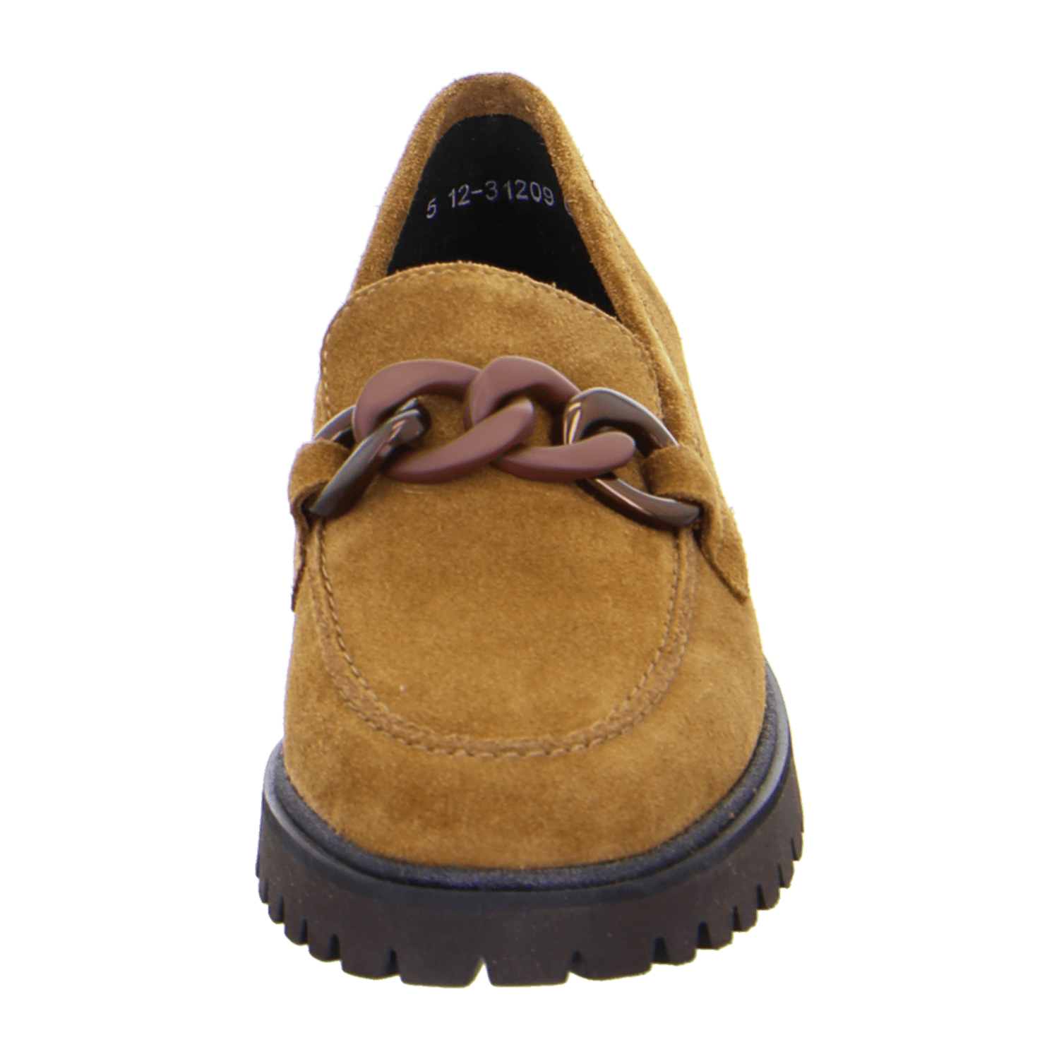 ARA KENT 2 Women's Velour Leather Slippers with Leather Lining, Pull-On Style, Round Toe, Brown