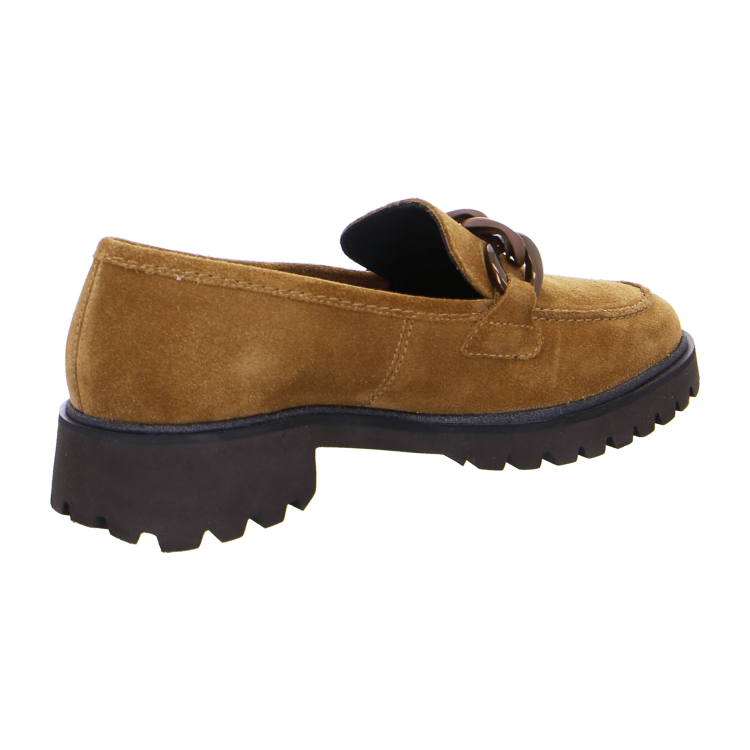 ARA KENT 2 Women's Velour Leather Slippers with Leather Lining, Pull-On Style, Round Toe, Brown