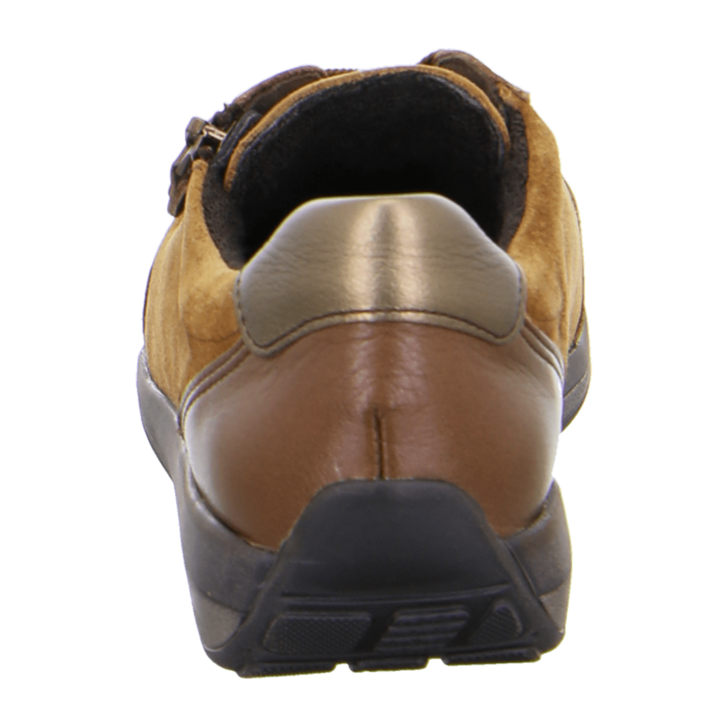 ARA Women's Sneakers in Brown Suede with Lace-Up Closure and Round Toe