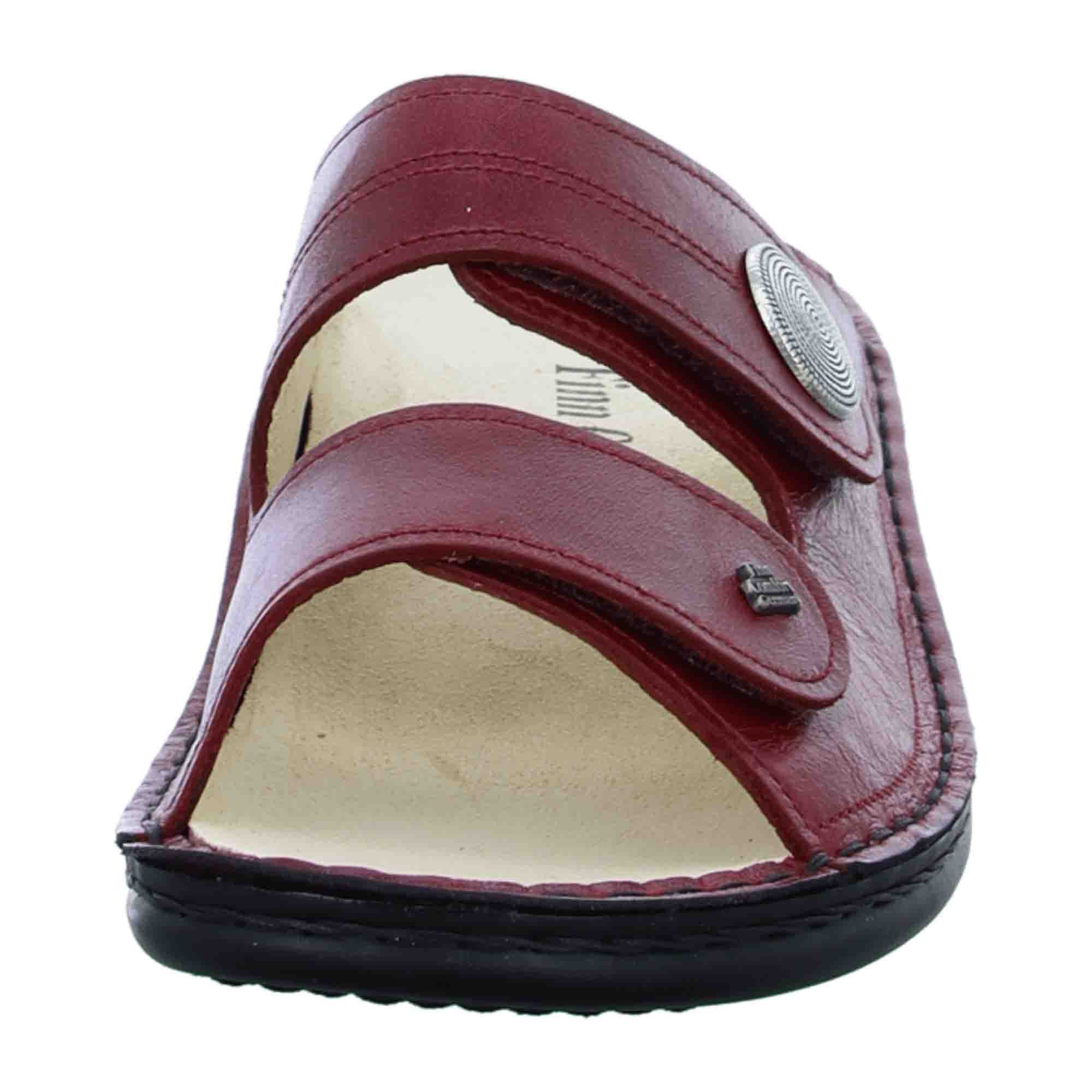 Finn Comfort Sansibar Cl Women's Red Sandals - Comfortable & Stylish