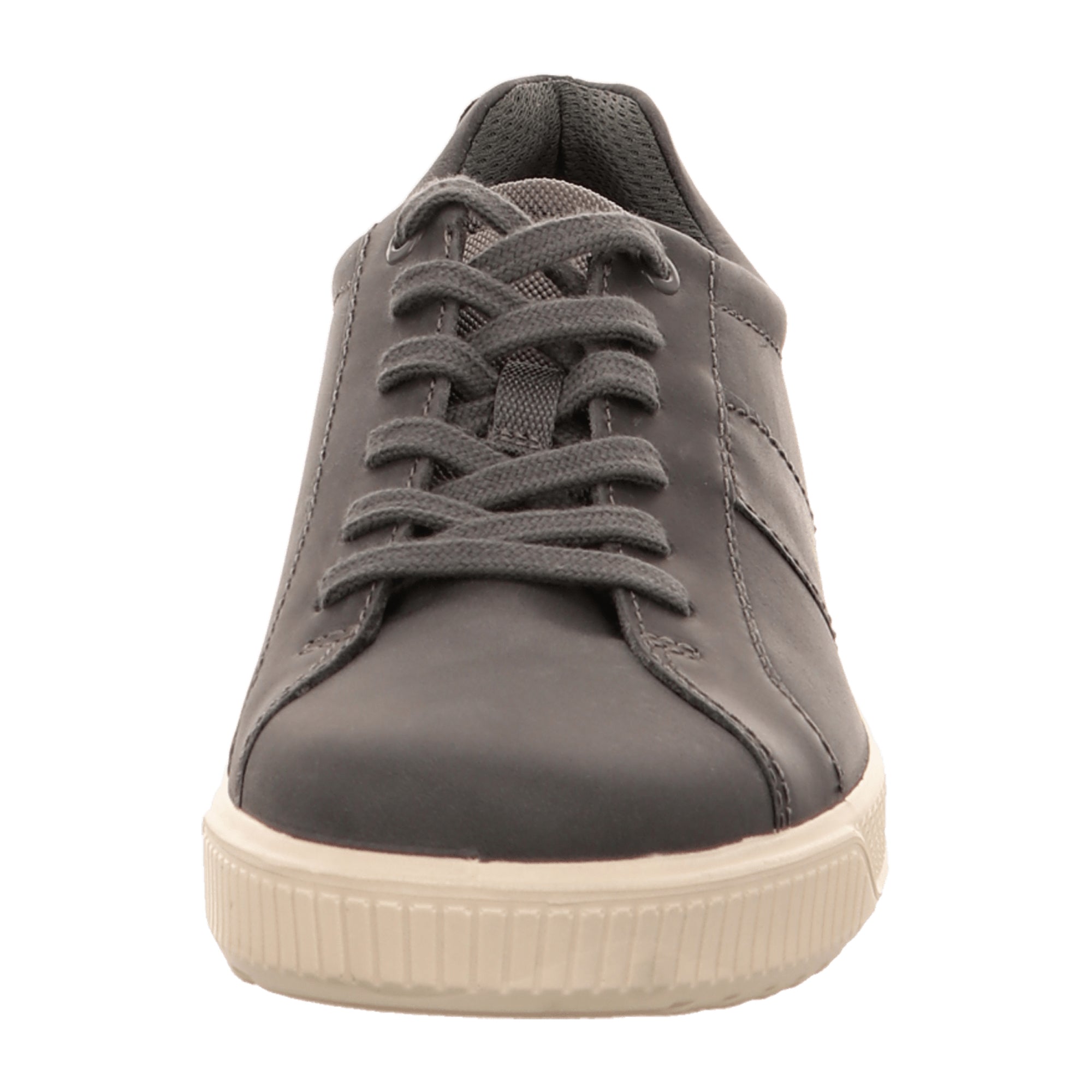 Ecco Byway Men's Shoes - Stylish Gray Magnet Nubuck Casual Sneakers 501594