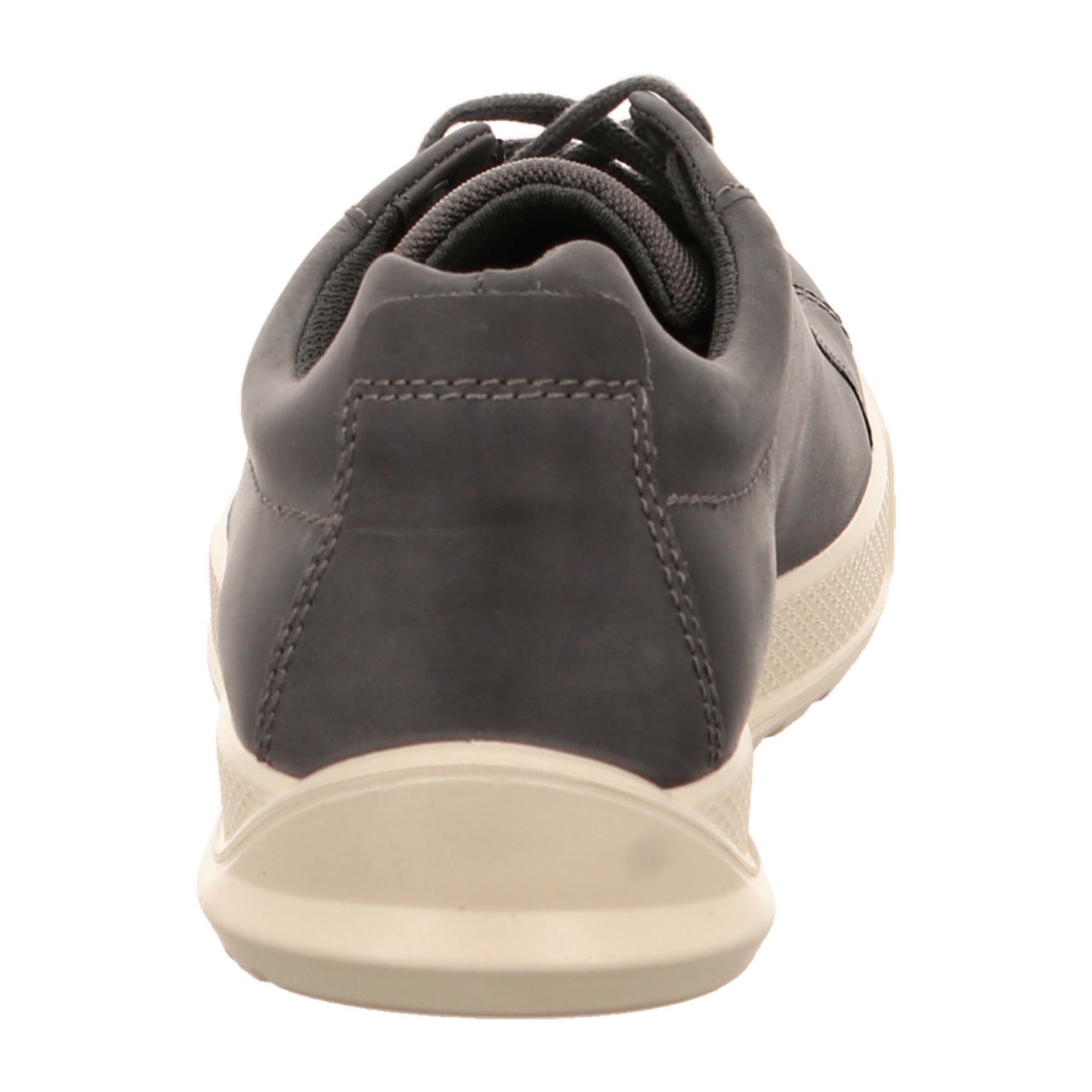 Ecco Byway Men's Shoes - Stylish Gray Magnet Nubuck Casual Sneakers 501594