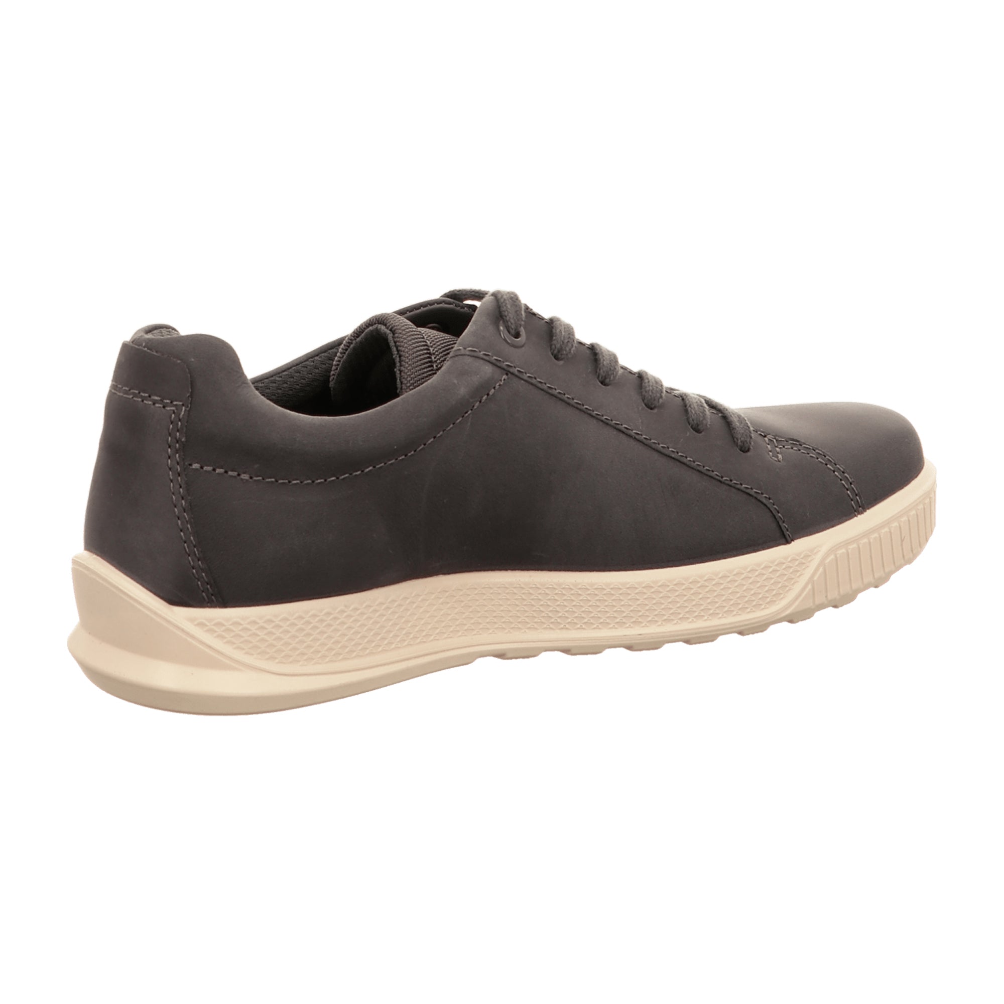 Ecco Byway Men's Shoes - Stylish Gray Magnet Nubuck Casual Sneakers 501594