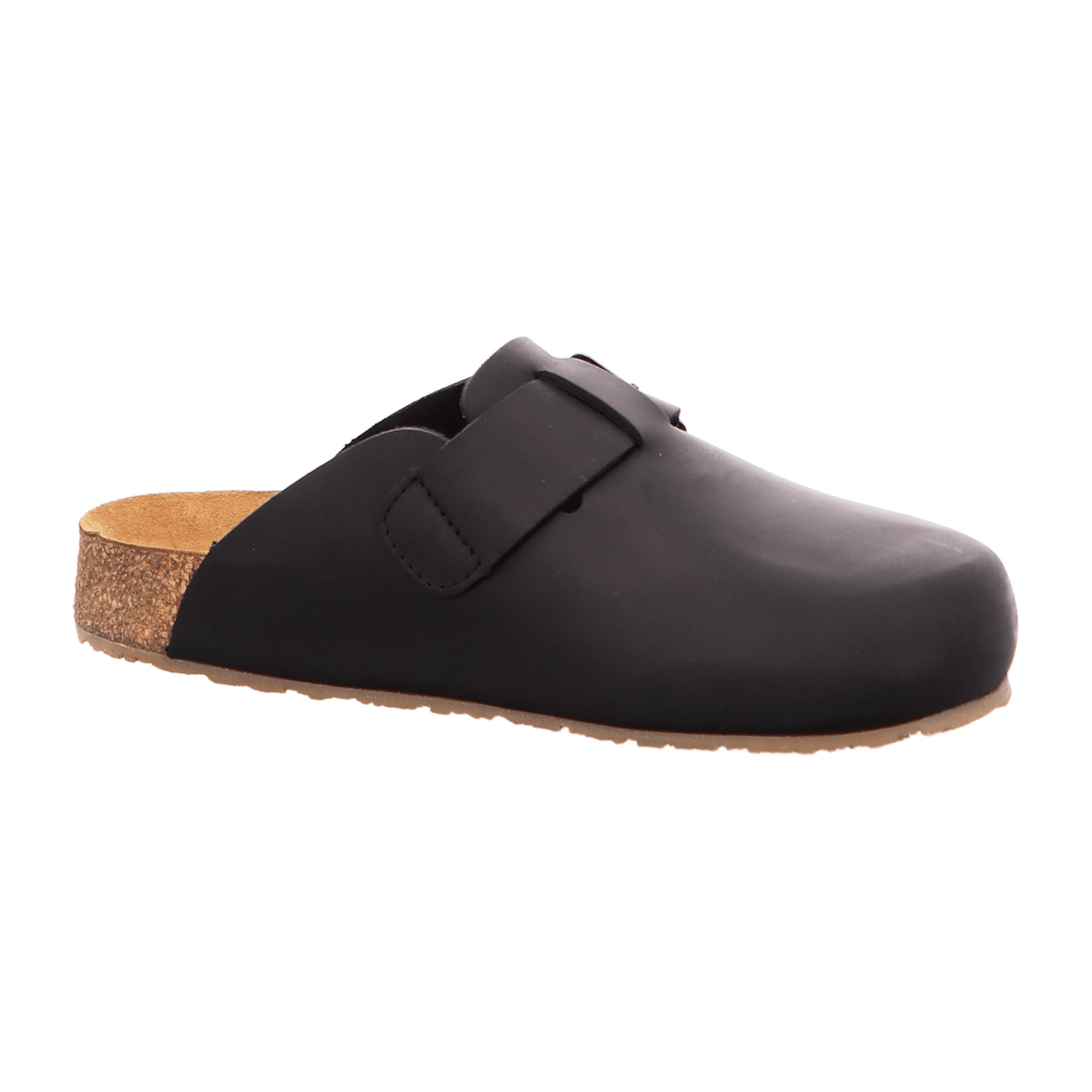 Haflinger Porto Women's Black Slip-On Wool Shoes - Stylish & Comfortable