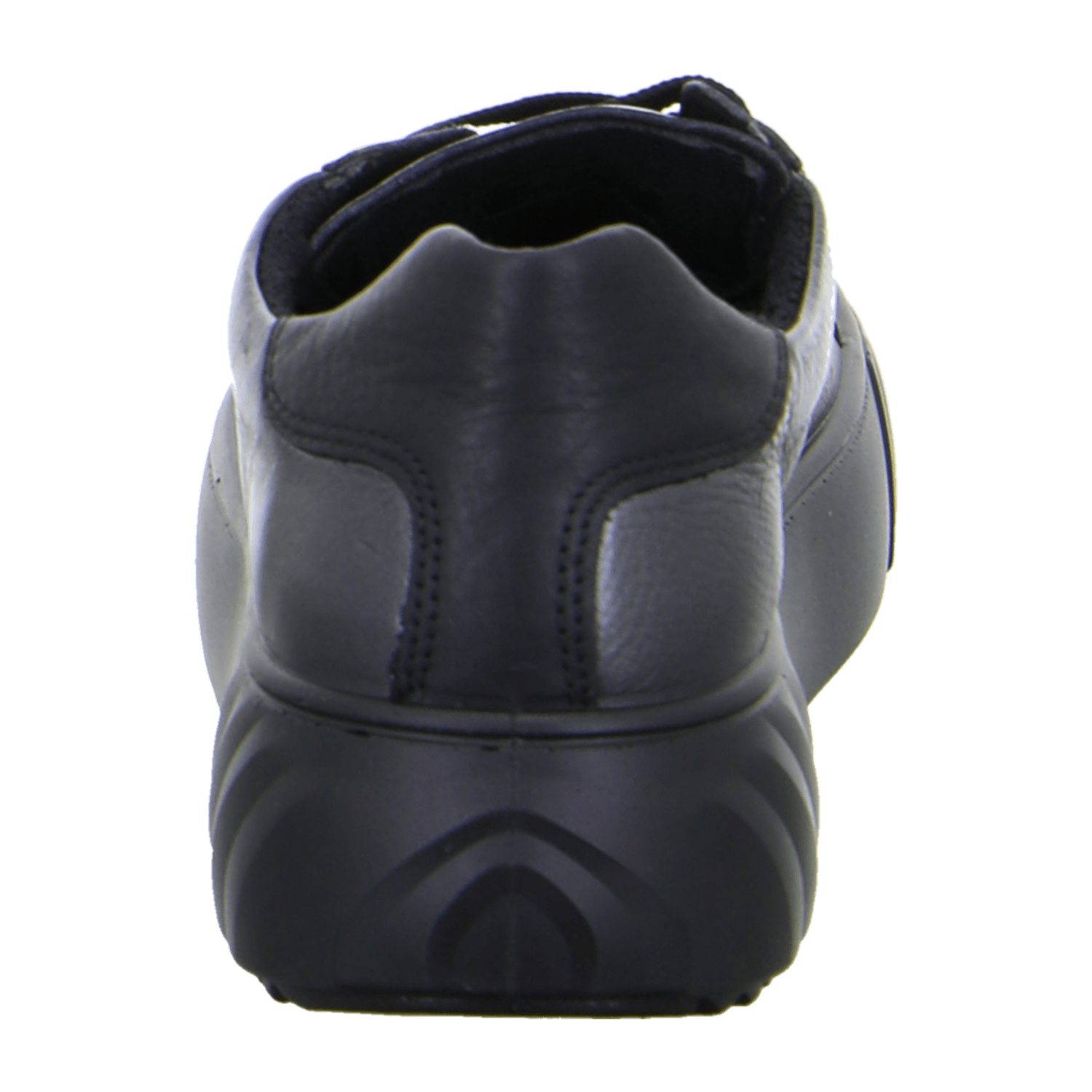 ARA MONACO Women's Sneakers in Grey, Smooth Leather with Side Zip and Round Toe