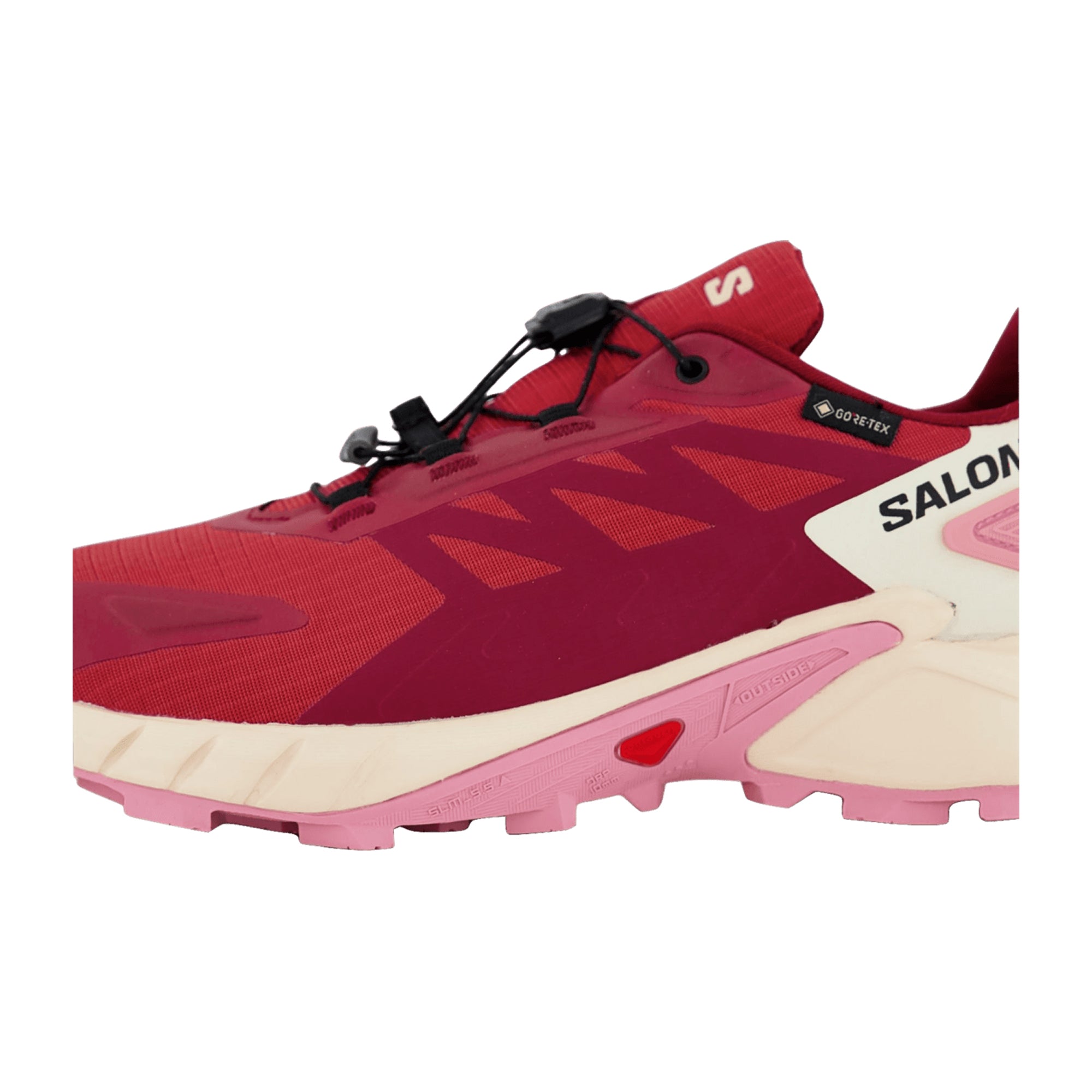 Salomon Supercross 4 GTX W for women, red, shoes