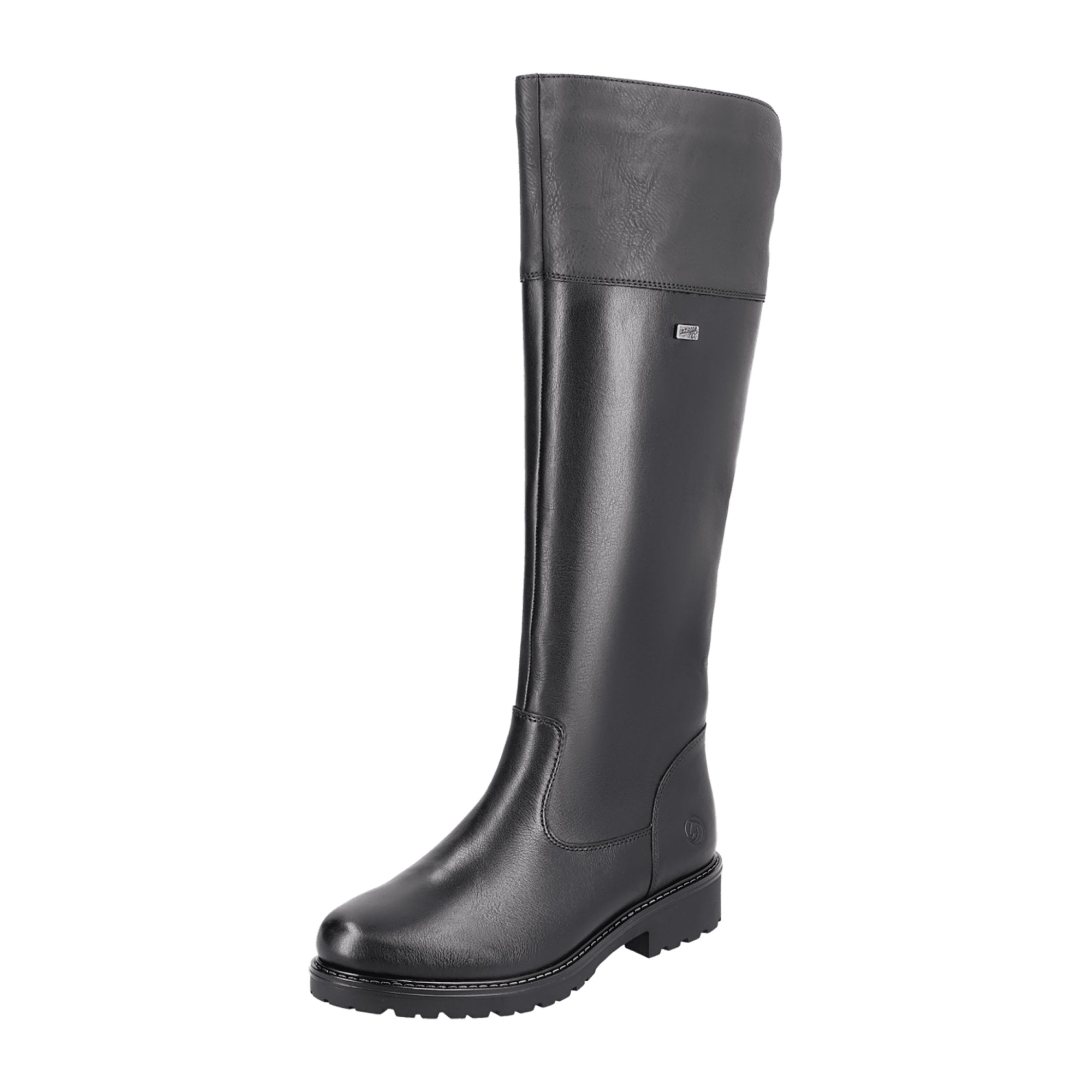 Remonte Vario Shaft Black Leather Women's Boots Fall Winter Collection