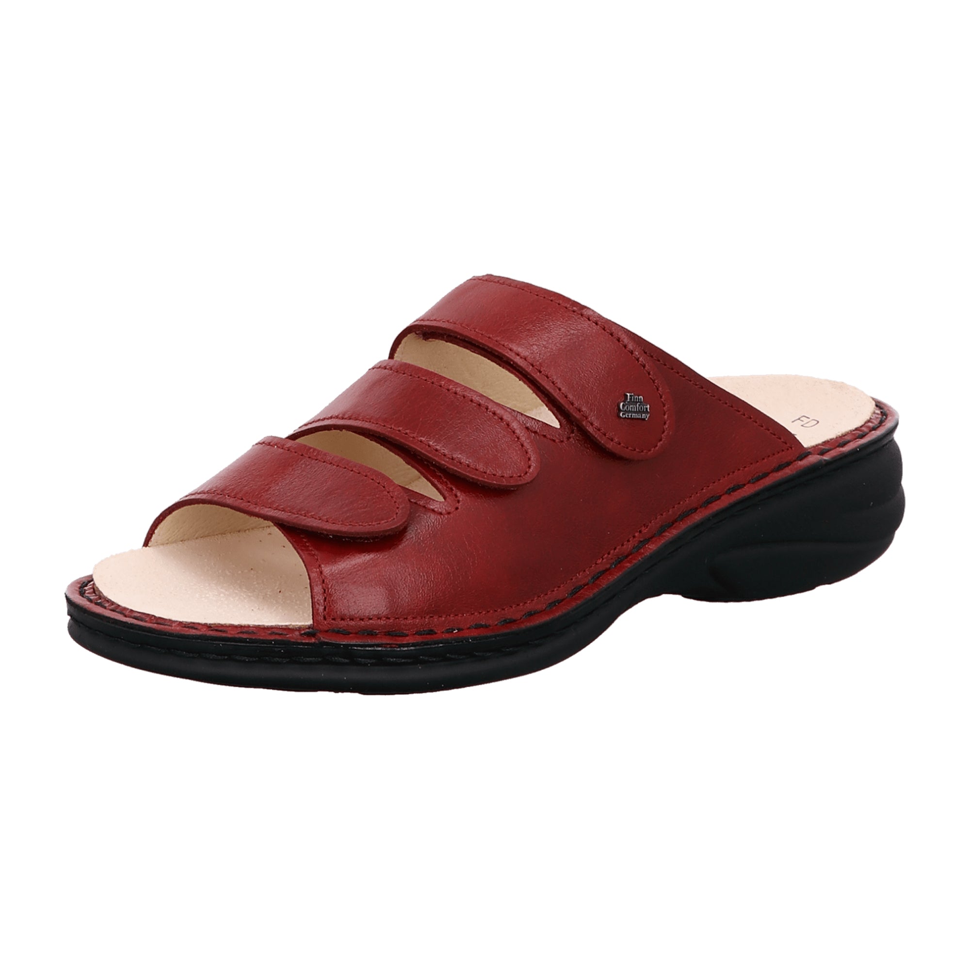 Finn Comfort Hellas Women's Comfortable Red Shoes - Stylish & Durable