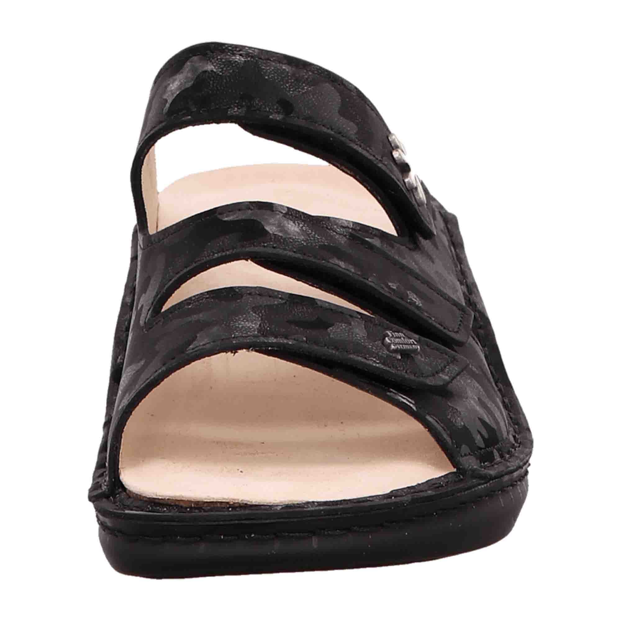 Finn Comfort Grenada Women's Comfort Sandals, Stylish Black