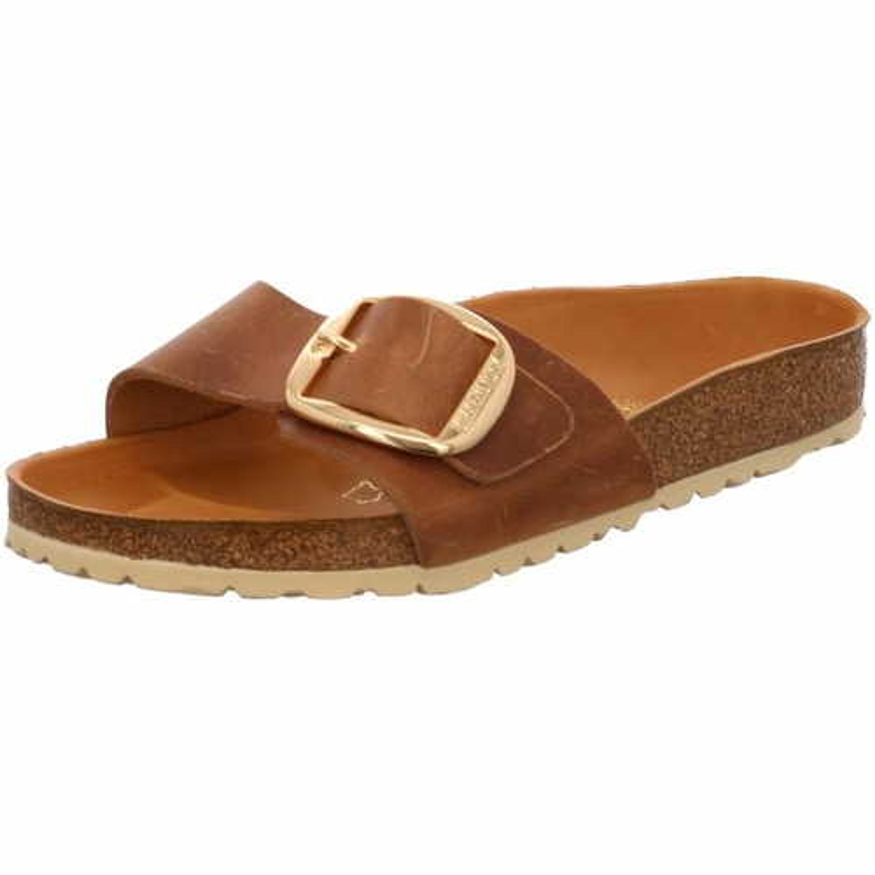 Birkenstock Madrid mules brown Fat leather - Bartel-Shop