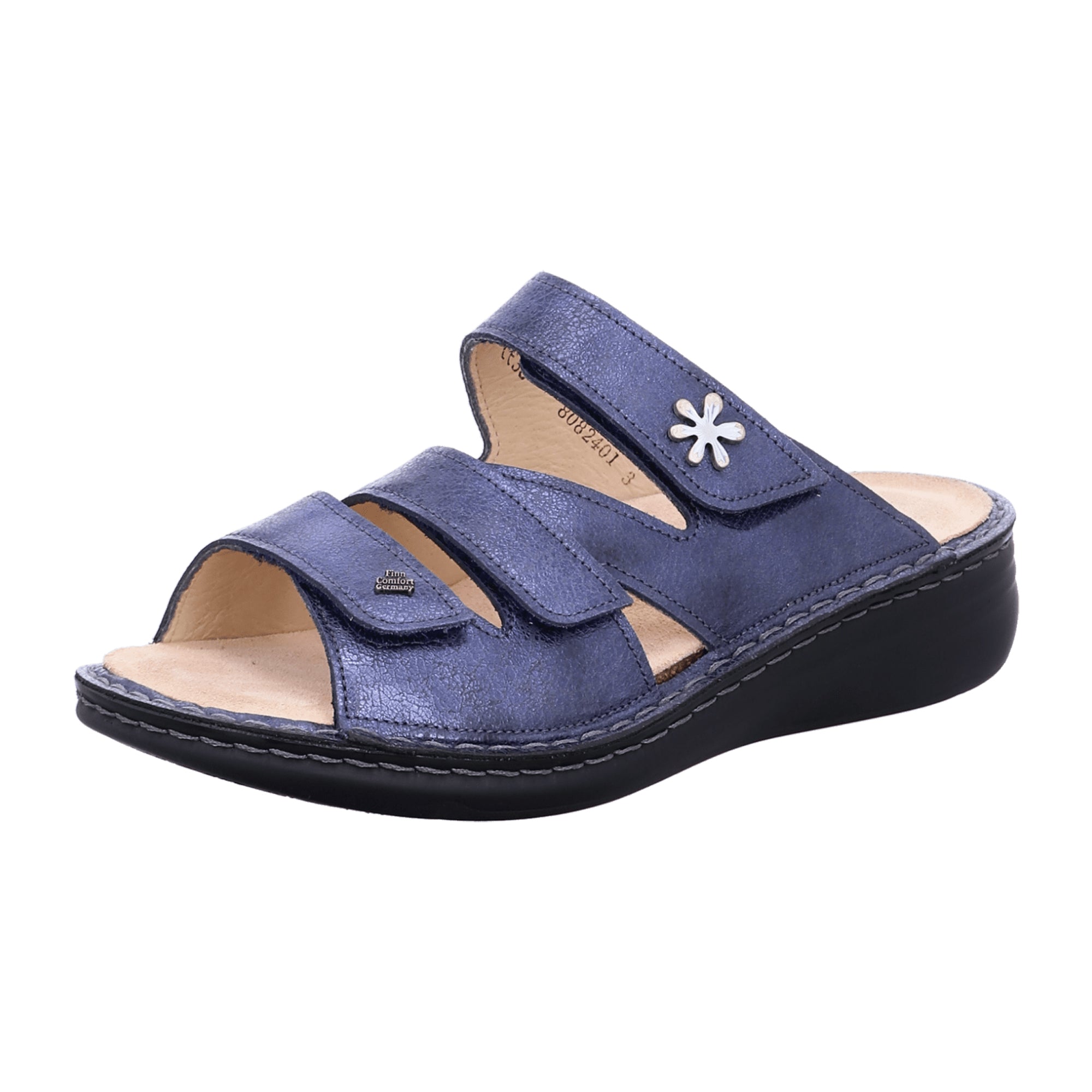 Finn Comfort Grenada Women's Comfortable Sandals in Stylish Blue