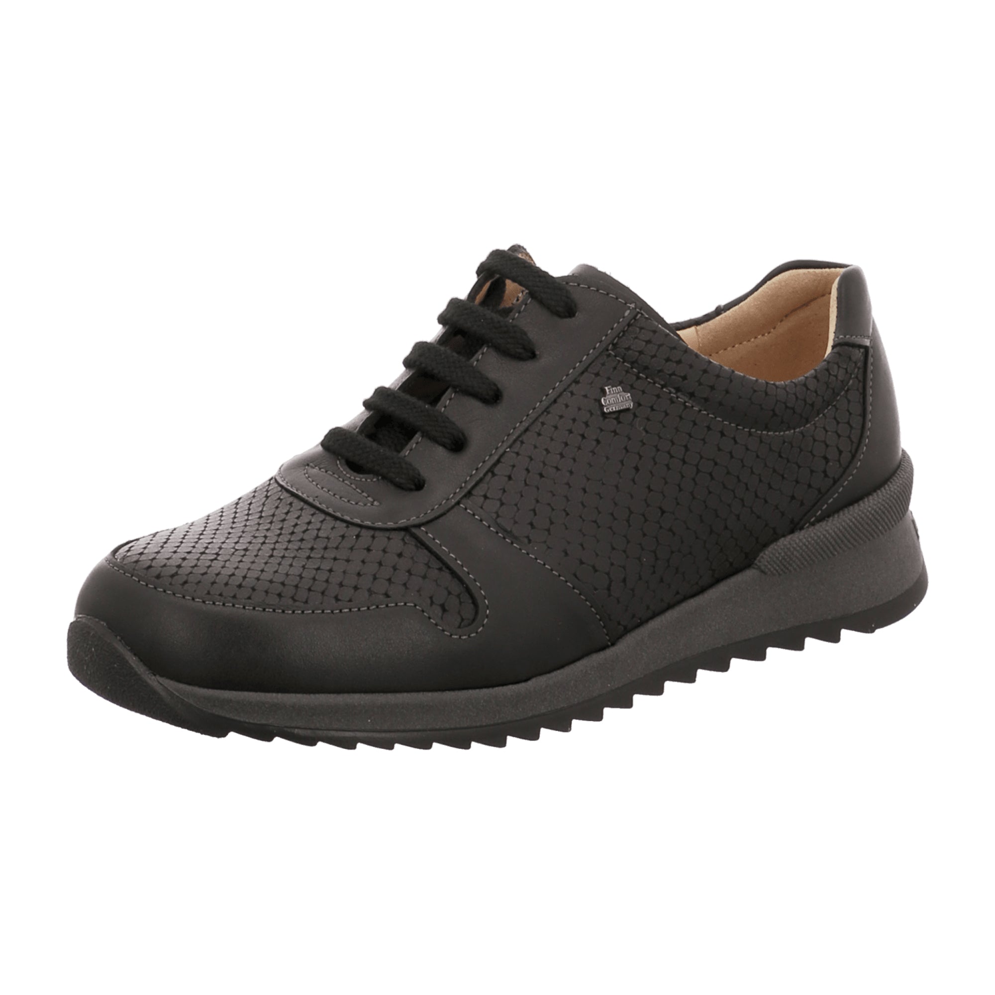 Finn Comfort Sidonia Women's Comfort Shoes, Stylish Black Leather