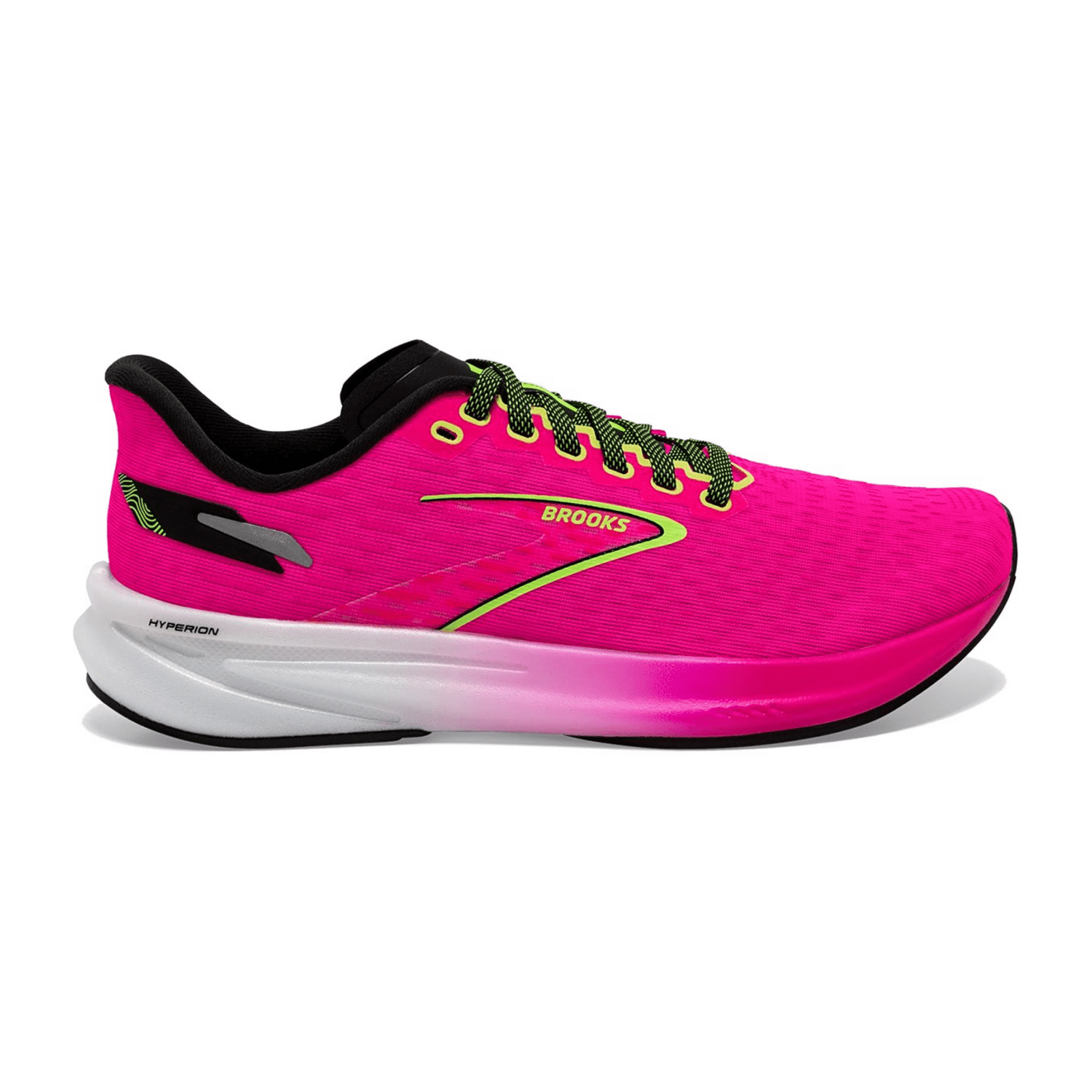 Brooks Women's Hyperion Elite 3 Racing Shoes - Pink Glo/Green/Black