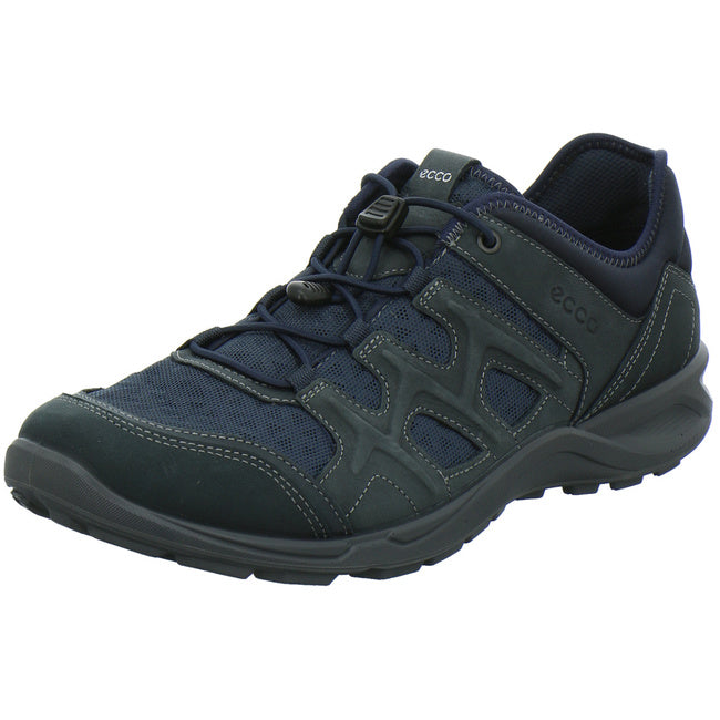 Ecco comfortable lace-up shoes for men blue - Bartel-Shop