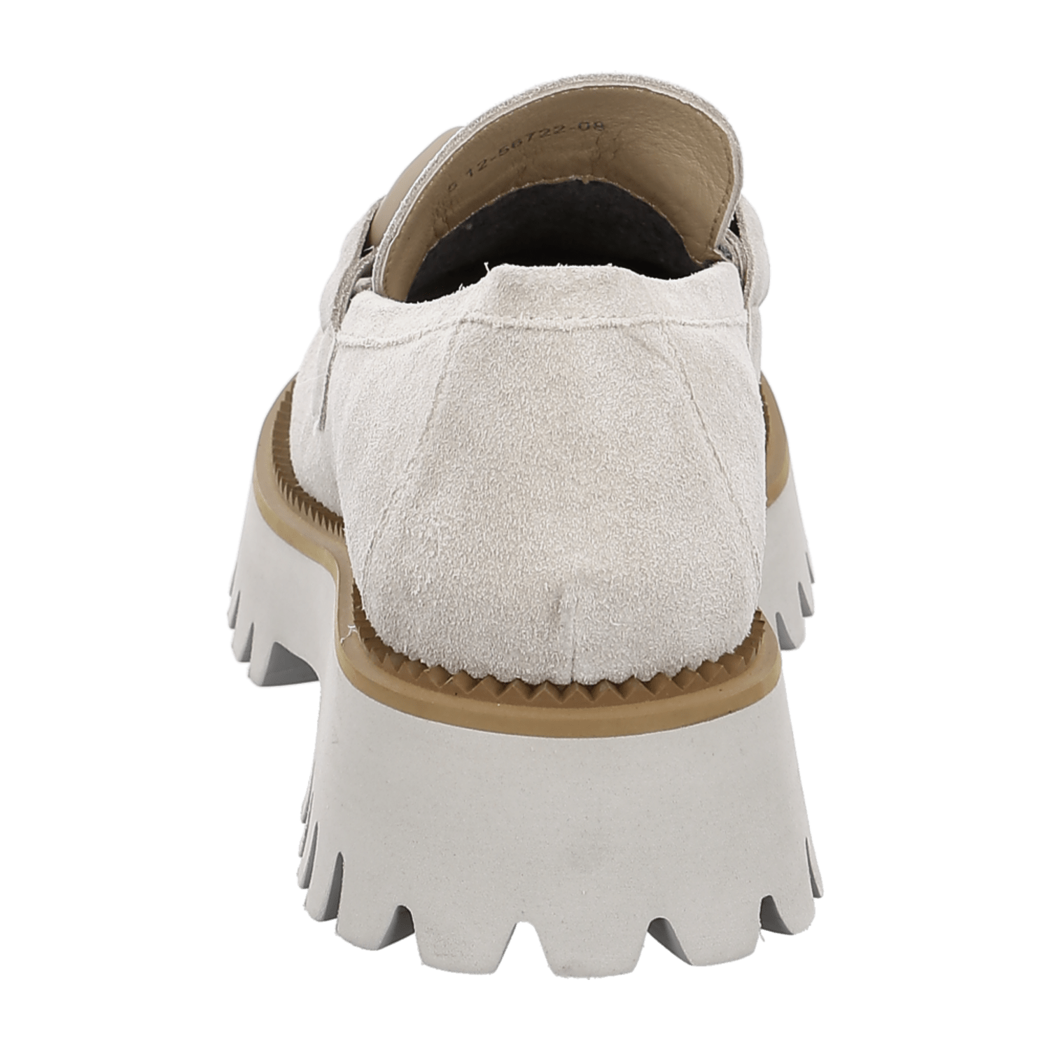 ARA Amsterdam Women's Velour Leather Slippers in Beige - Pull-On Design with Leather Lining and EVA Sole
