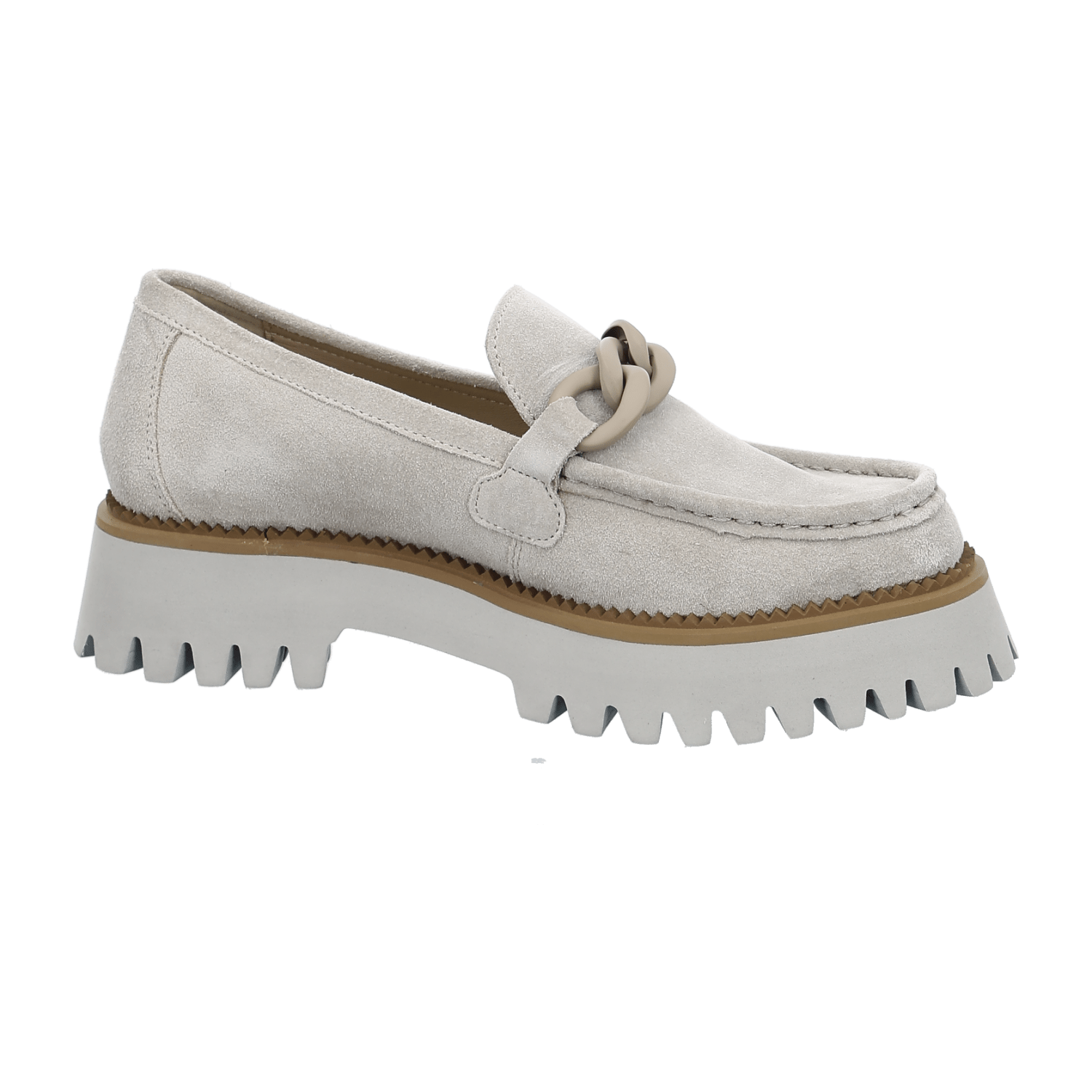 ARA Amsterdam Women's Velour Leather Slippers in Beige - Pull-On Design with Leather Lining and EVA Sole