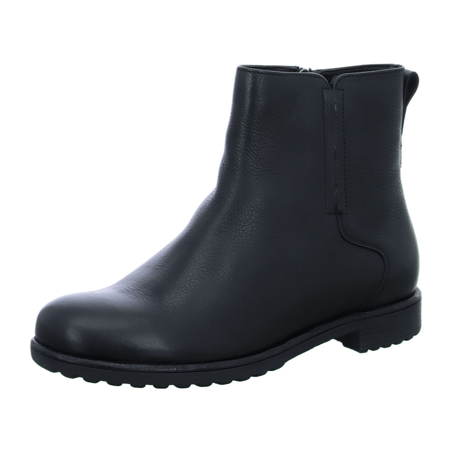 ARA LIVERPOOL Women's Chelsea Boots in Smooth Leather Slip-On Modern Black