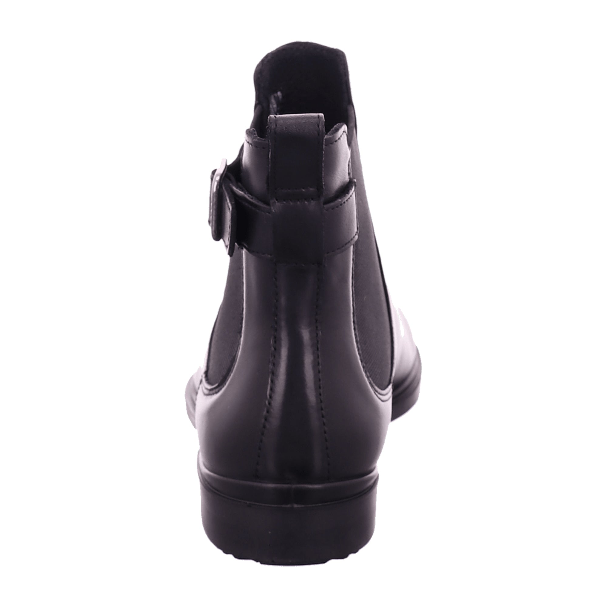 ECCO Women's Black Leather Shoes - Stylish & Durable Footwear for Young Adults
