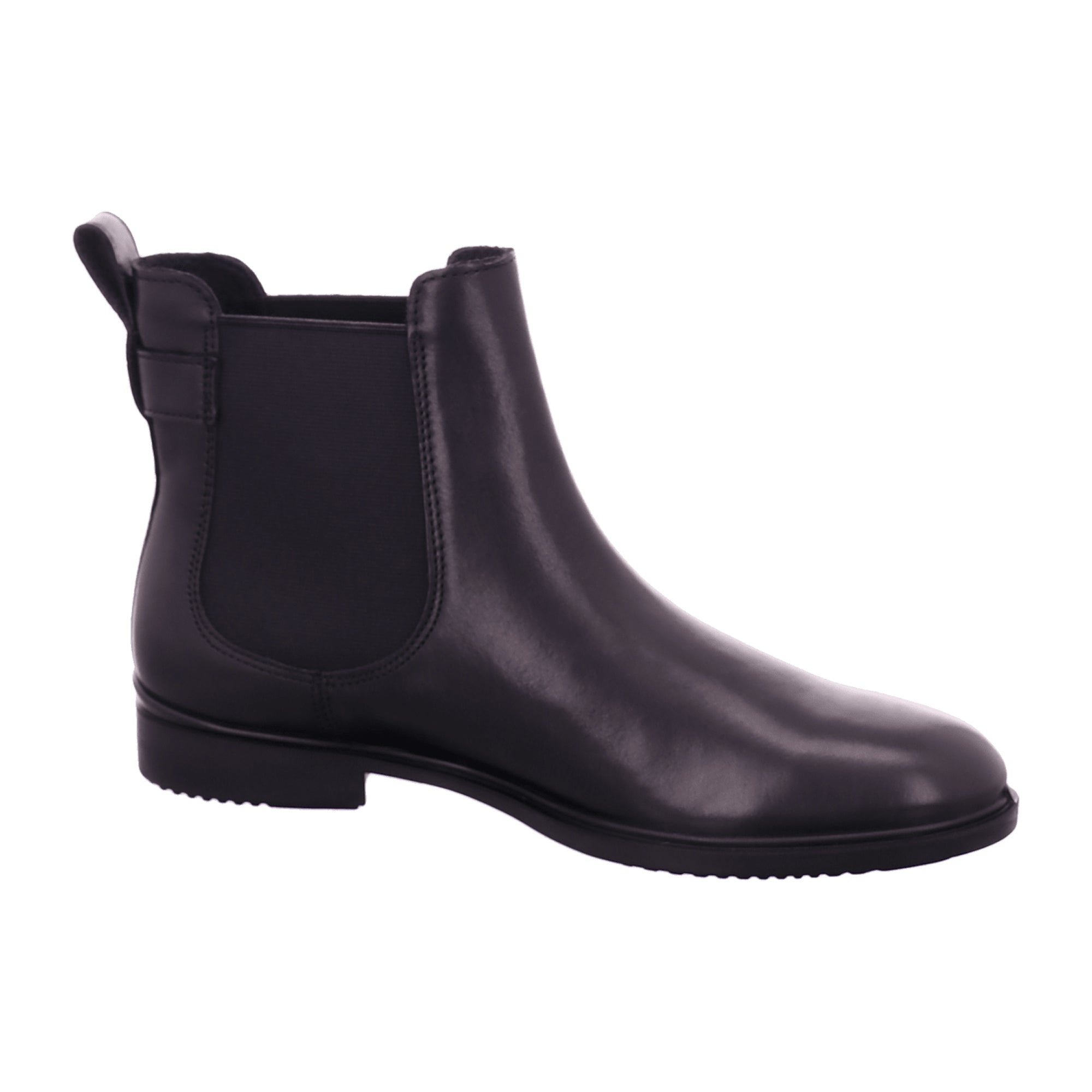 ECCO Women's Black Leather Shoes - Stylish & Durable Footwear for Young Adults