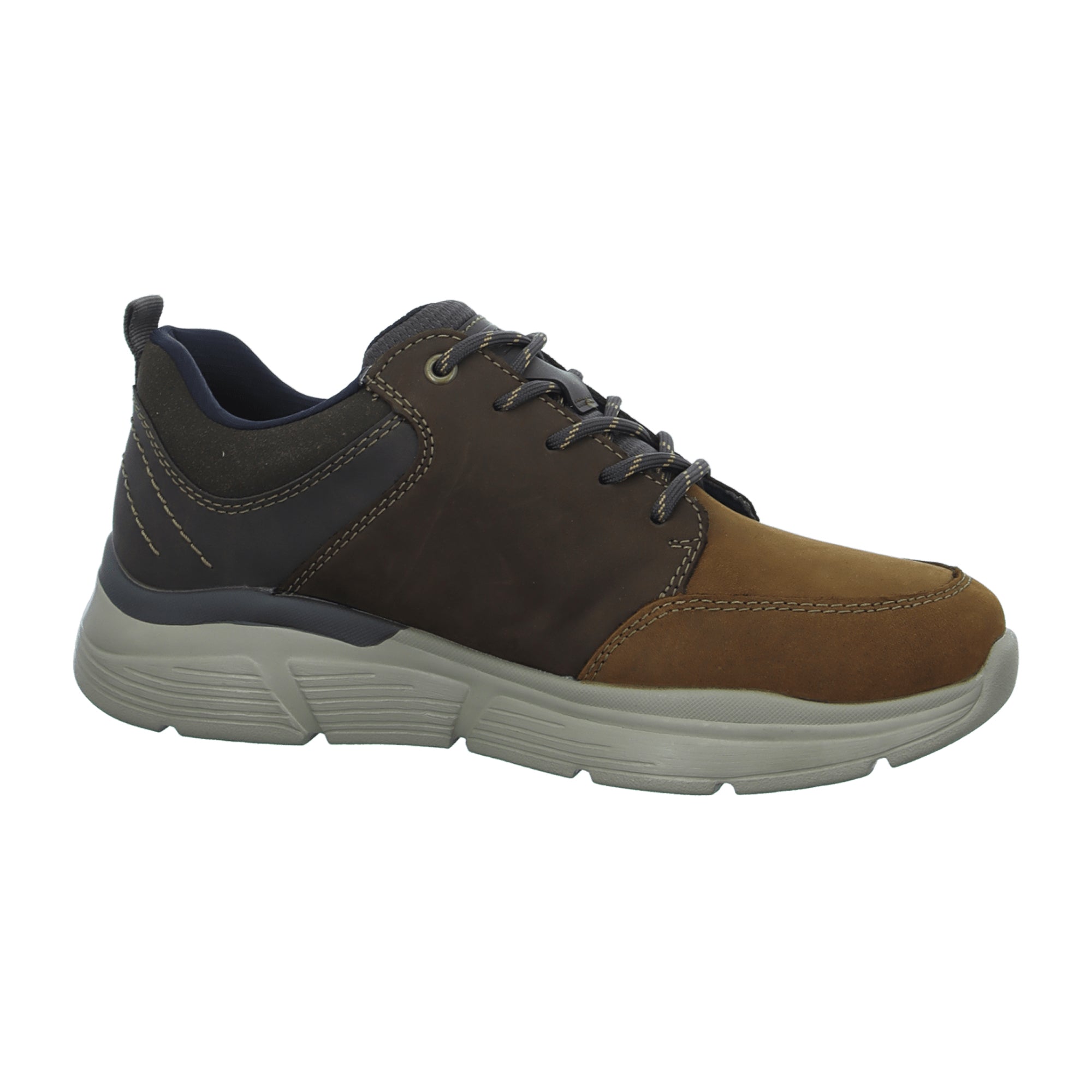 Rieker Brown Men's Casual Shoes with Water-Resistant and Breathable Membrane